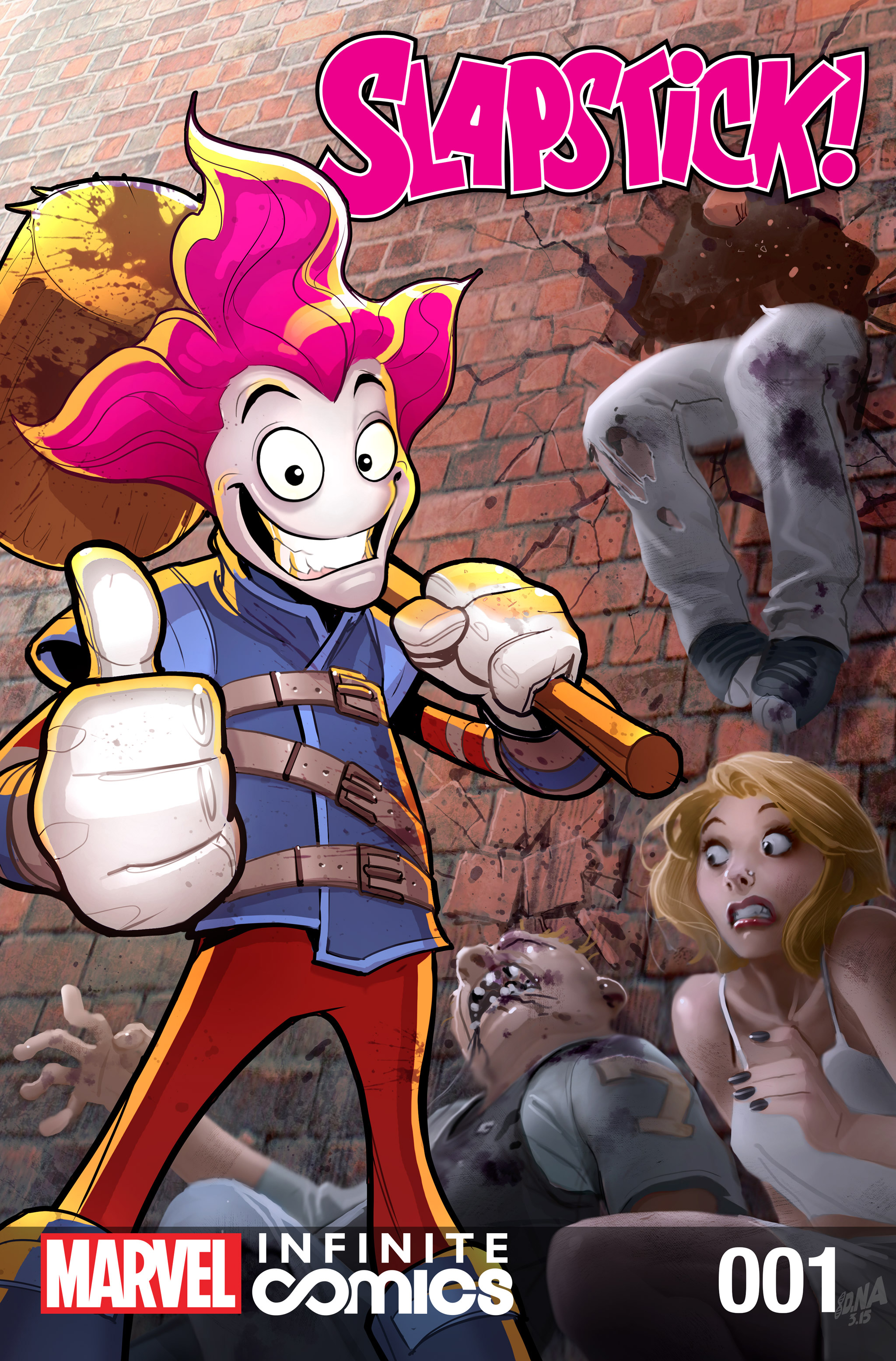 Read online Slapstick Infinite Comic comic -  Issue #1 - 1