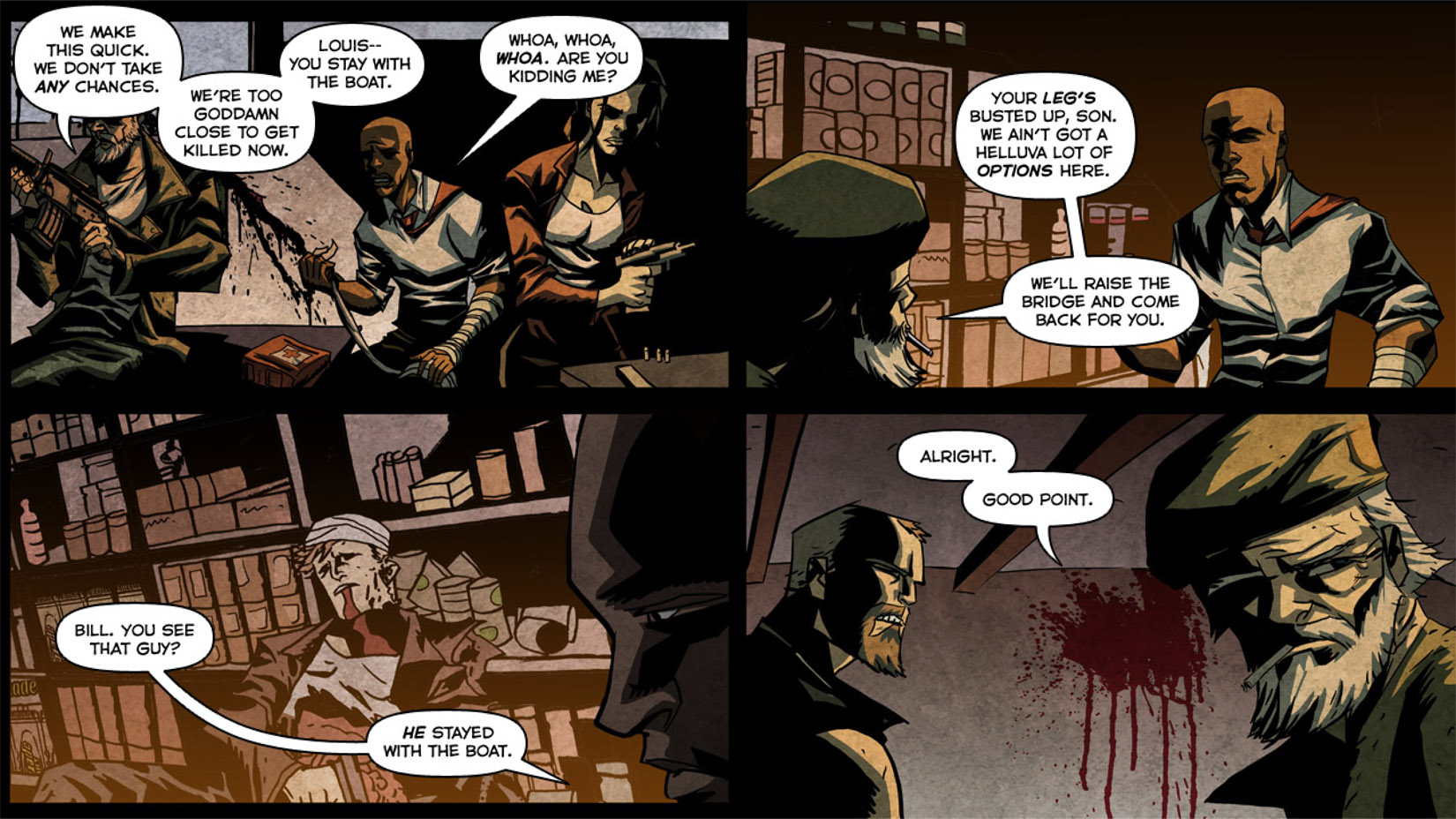 Read online Left 4 Dead: The Sacrifice comic -  Issue #4 - 29