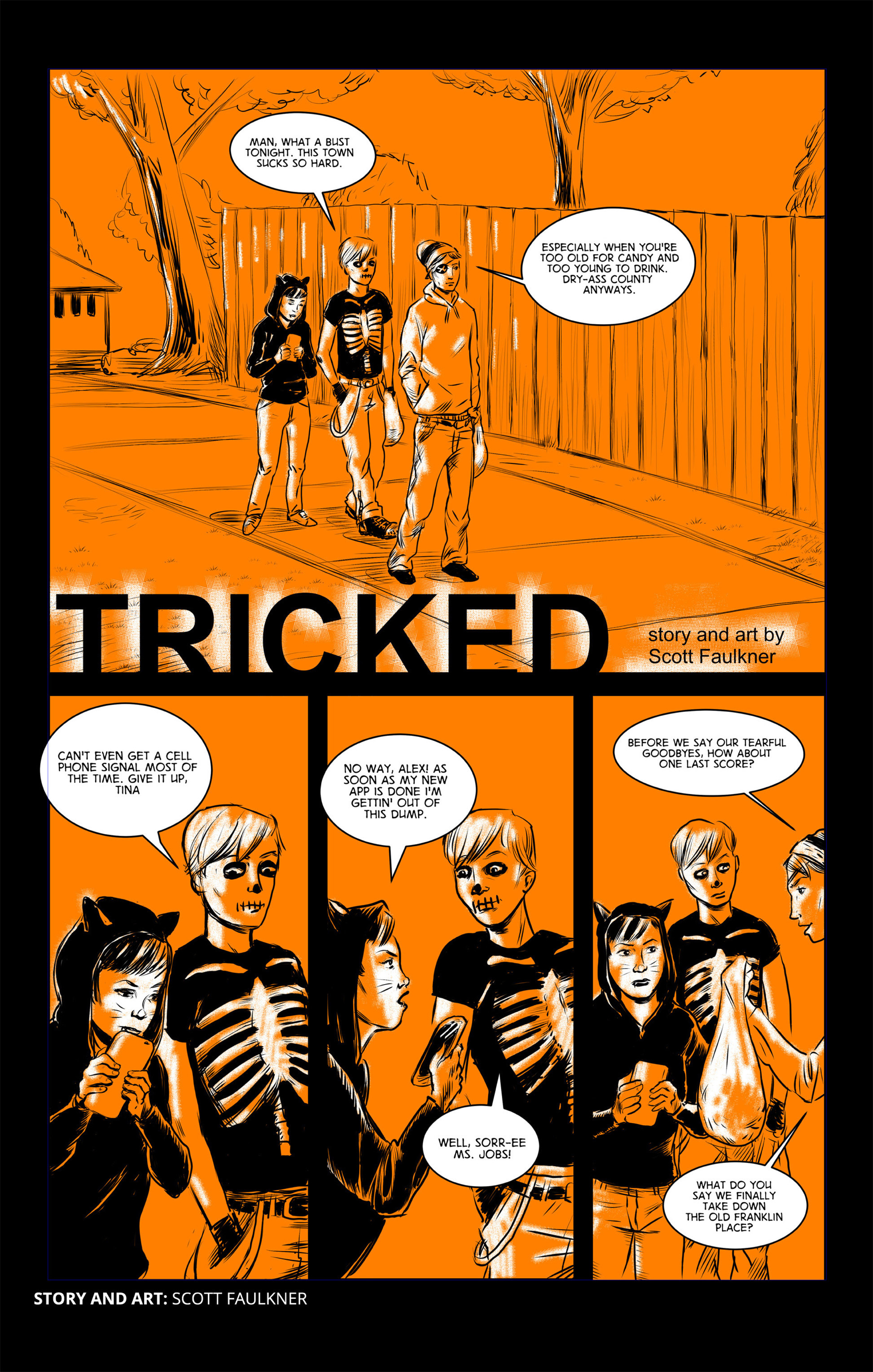 Read online BOO! Halloween Stories 2015 comic -  Issue # Full - 73