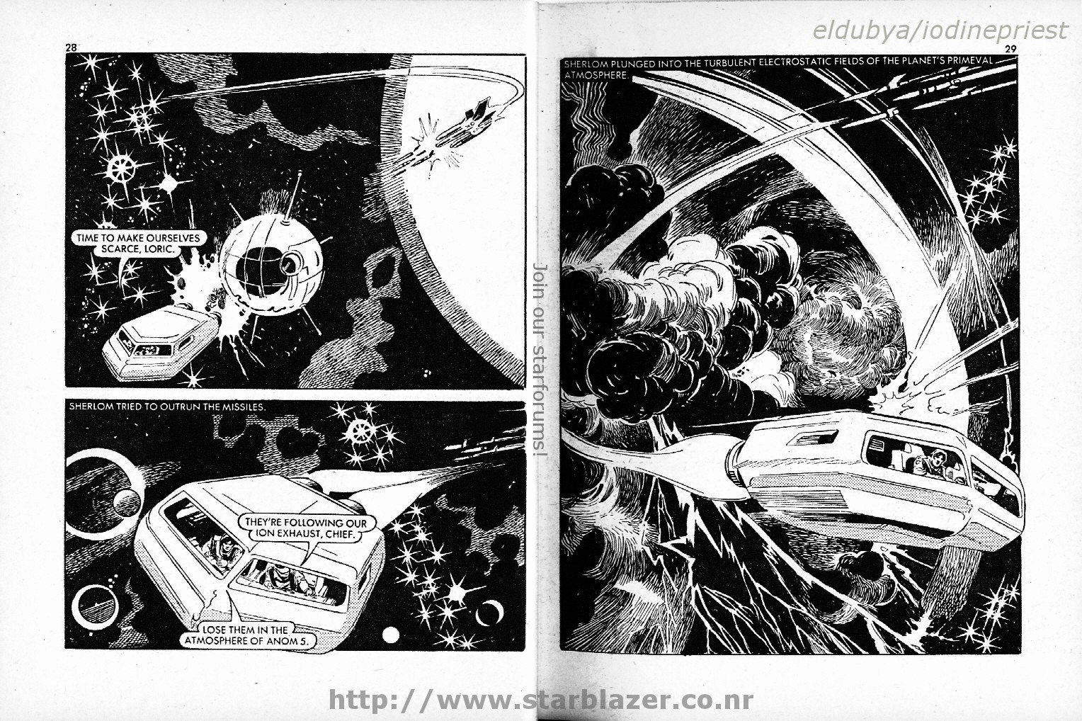 Read online Starblazer comic -  Issue #97 - 16