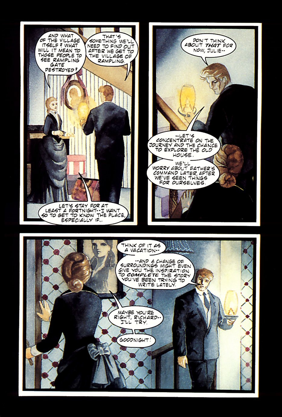 Read online Anne Rice's The Master of Rampling Gate comic -  Issue # Full - 9