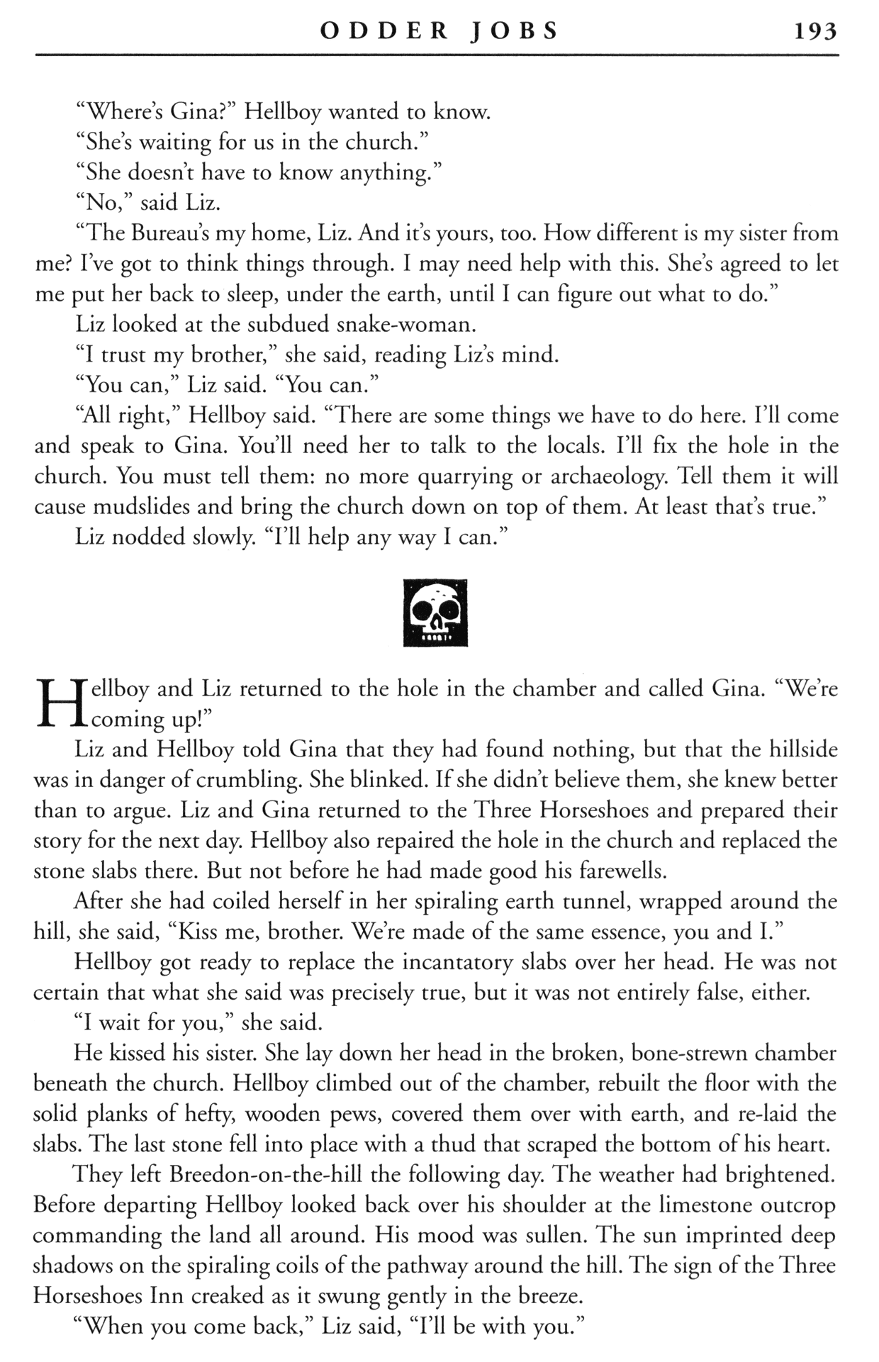 Read online Hellboy: Odder Jobs comic -  Issue # TPB (Part 2) - 93