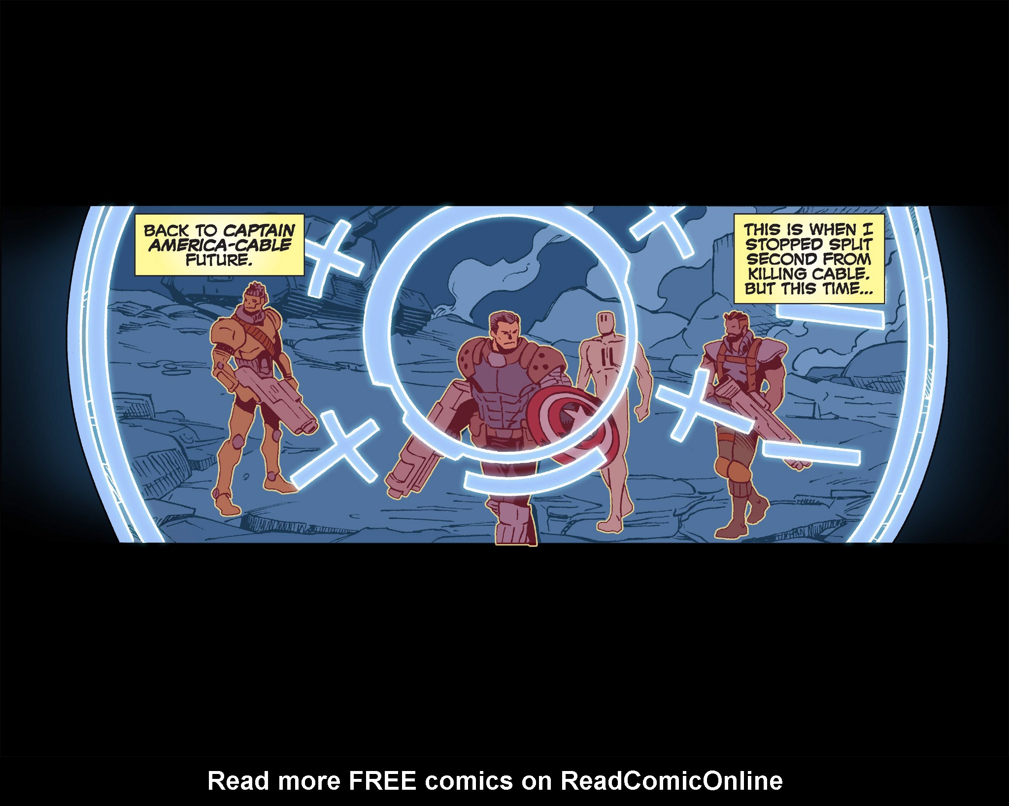 Read online Deadpool & Cable: Split Second Infinite Comic comic -  Issue #6 - 34