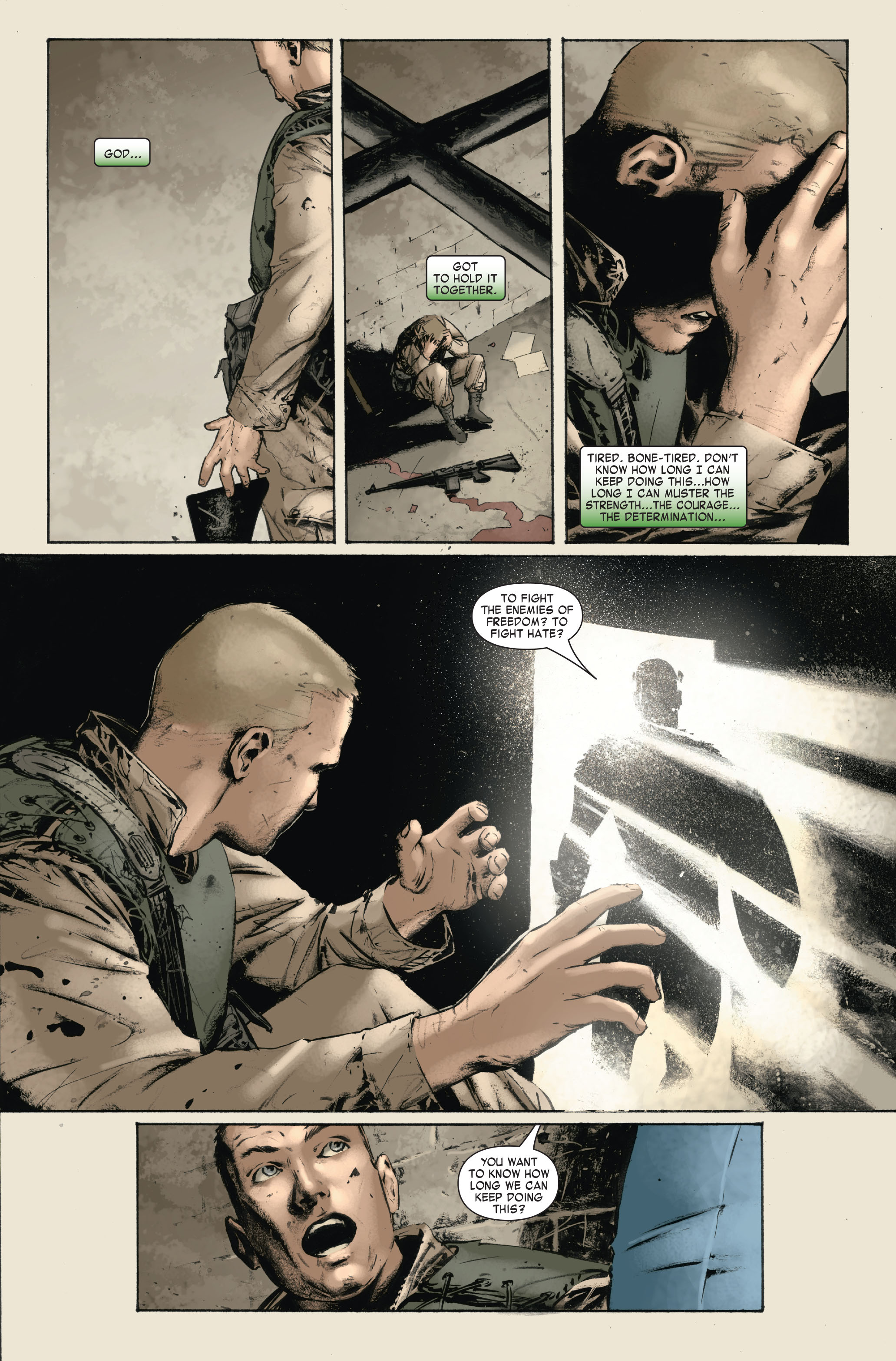 Read online Captain America: The Chosen comic -  Issue #1 - 14
