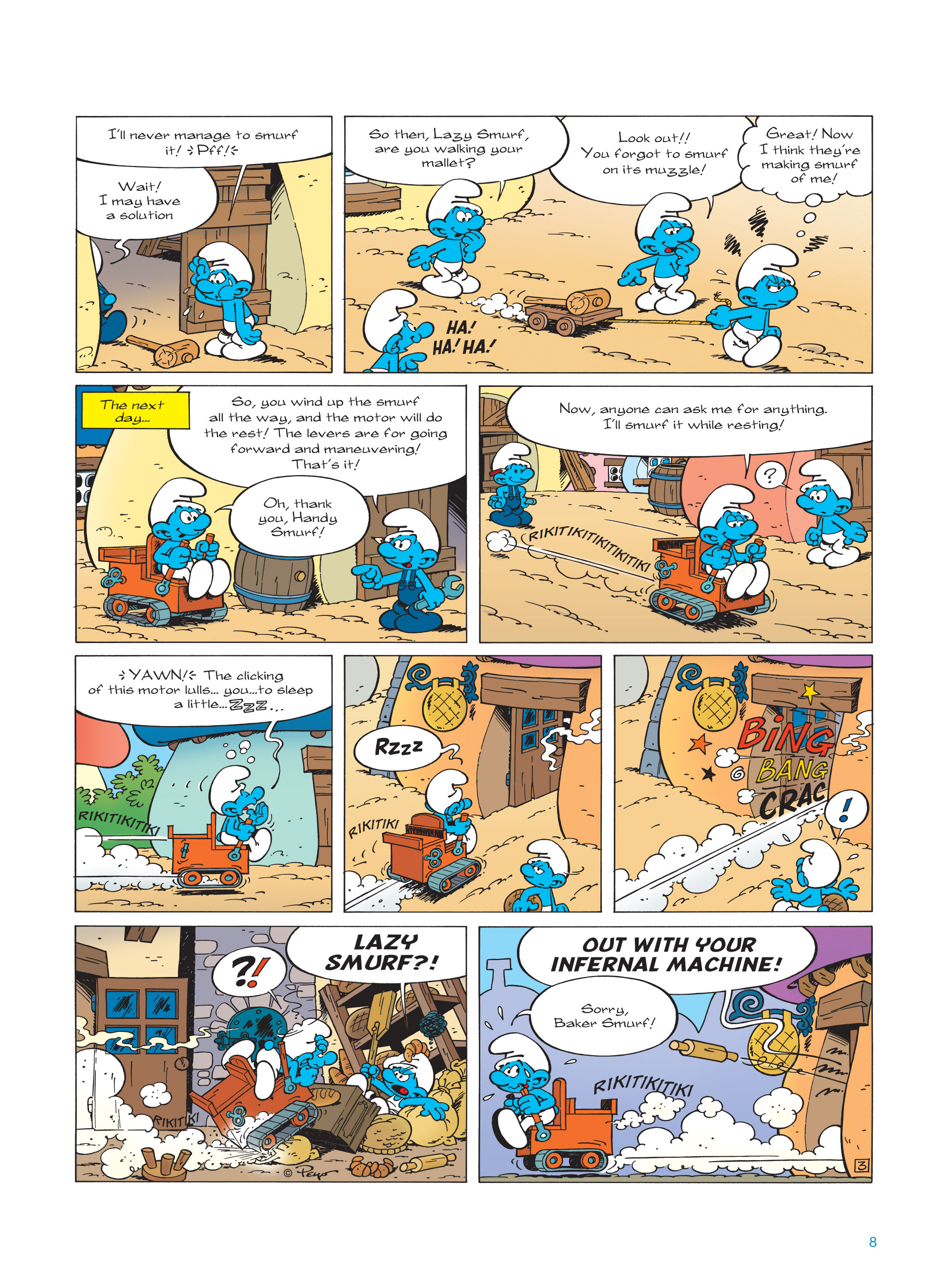 Read online The Smurfs comic -  Issue #23 - 8