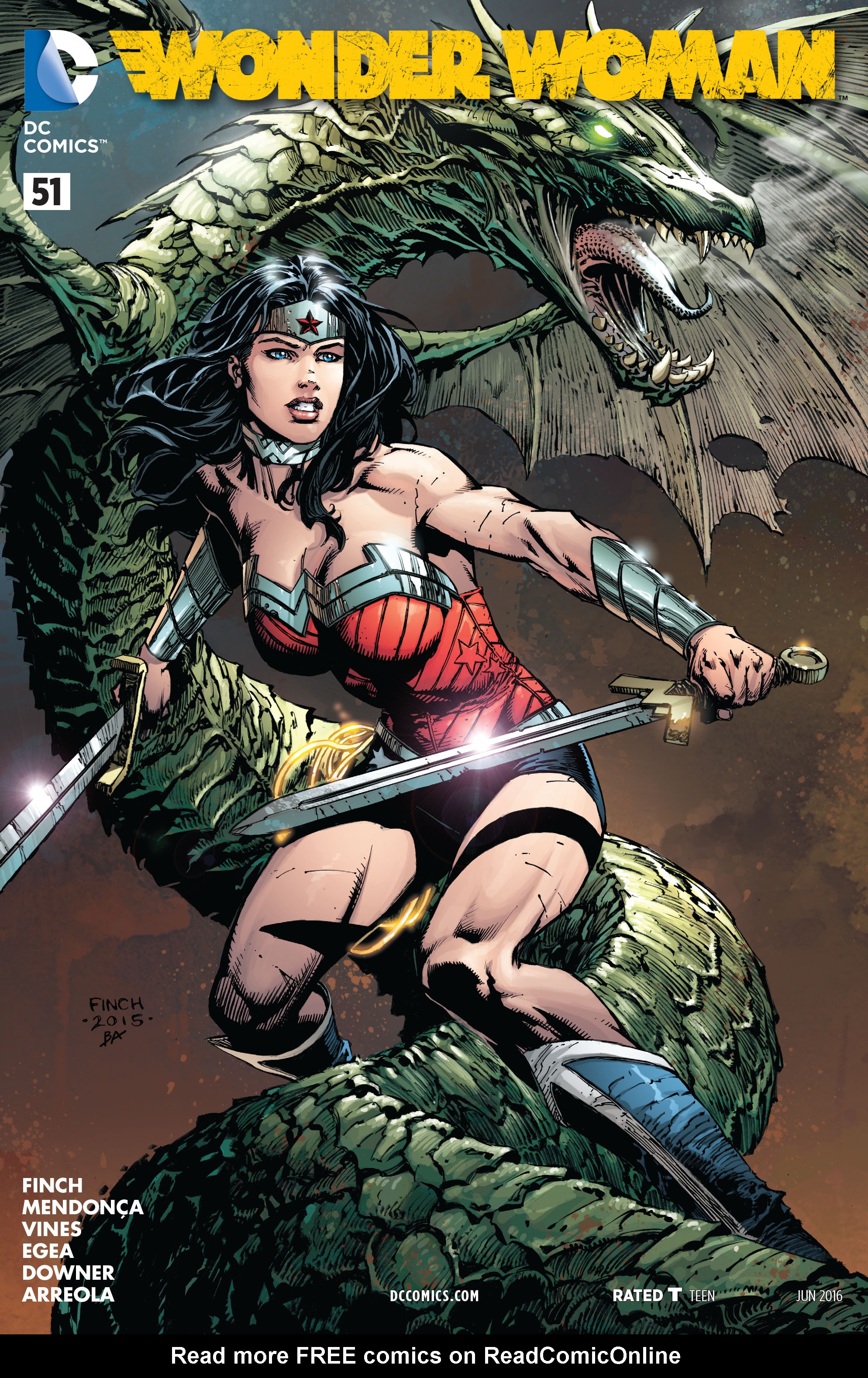 Read online Wonder Woman (2011) comic -  Issue #51 - 1