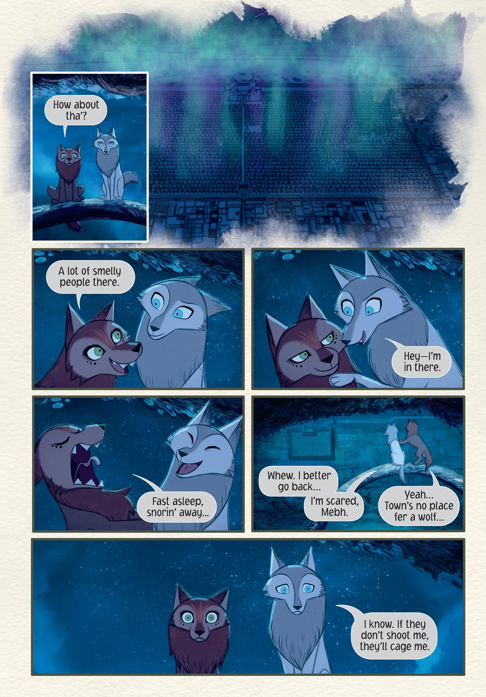 Read online Wolfwalkers: The Graphic Novel comic -  Issue # TPB (Part 2) - 54