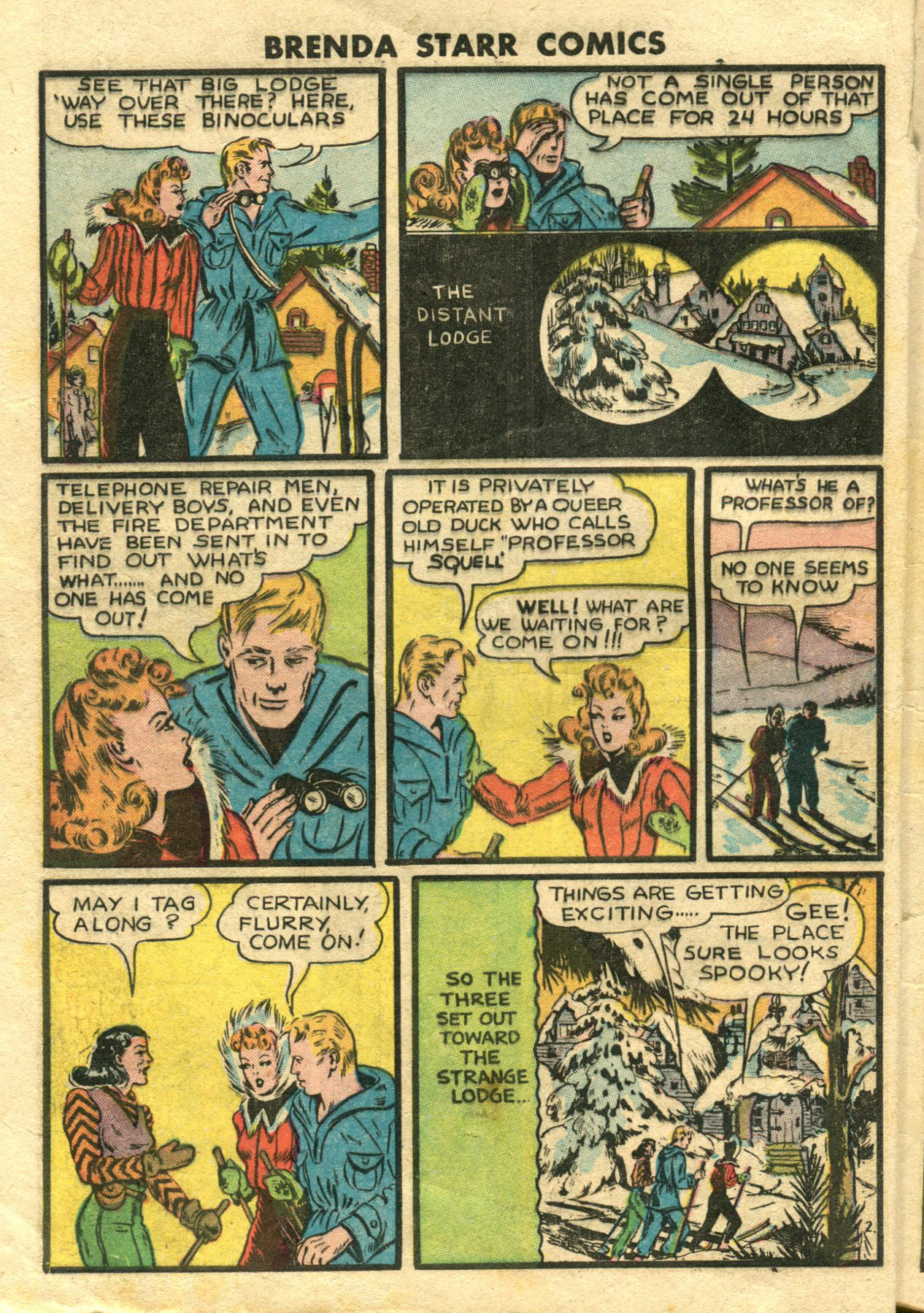 Read online Brenda Starr (1948) comic -  Issue #3 - 12