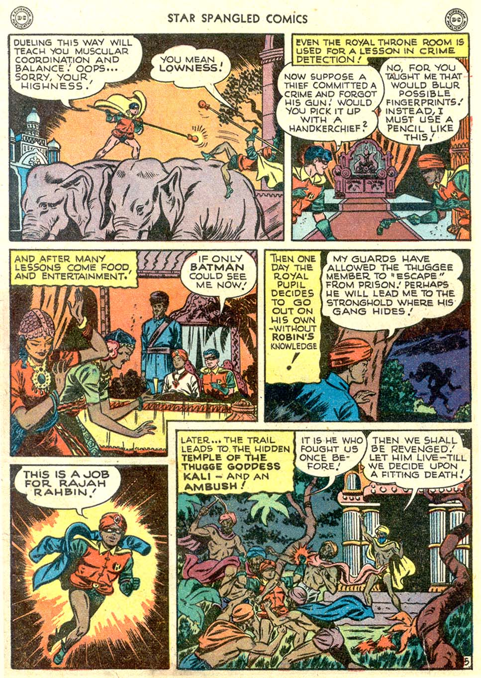 Read online Star Spangled Comics comic -  Issue #78 - 7