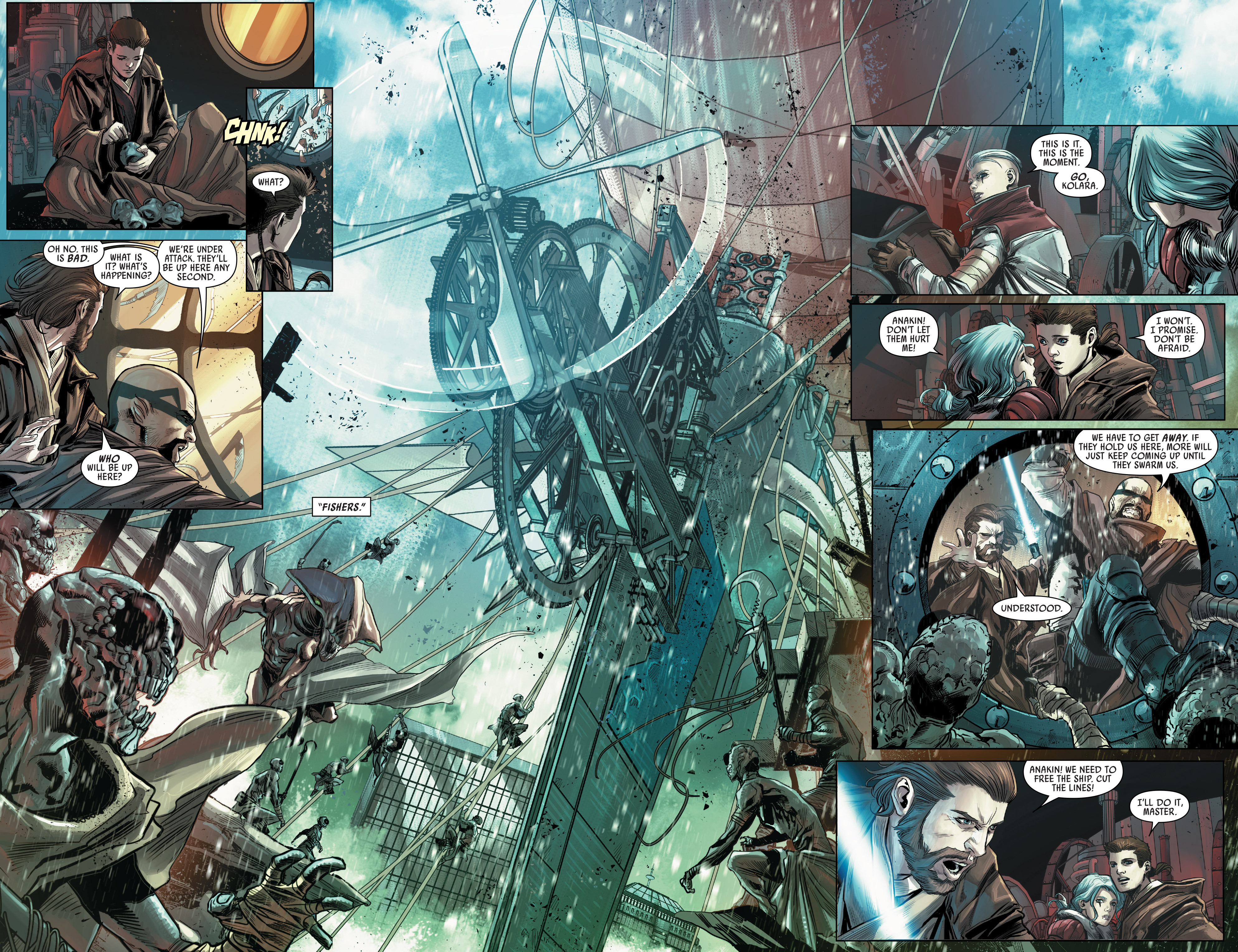 Read online Star Wars: Obi-Wan and Anakin comic -  Issue #3 - 17