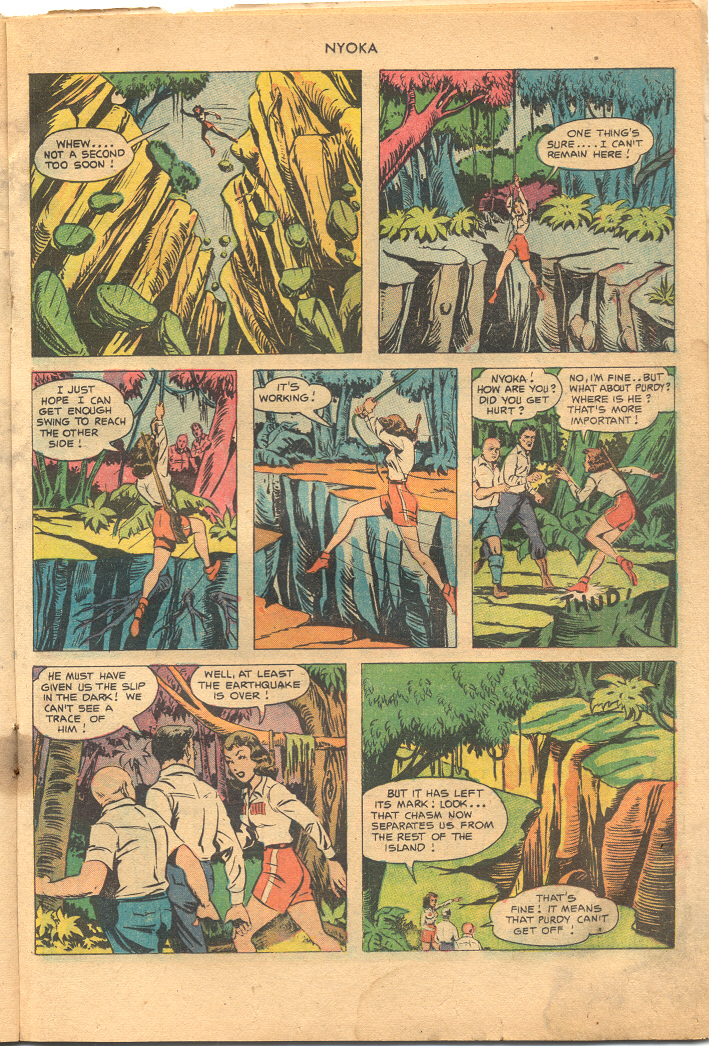 Read online Nyoka the Jungle Girl (1945) comic -  Issue #72 - 17