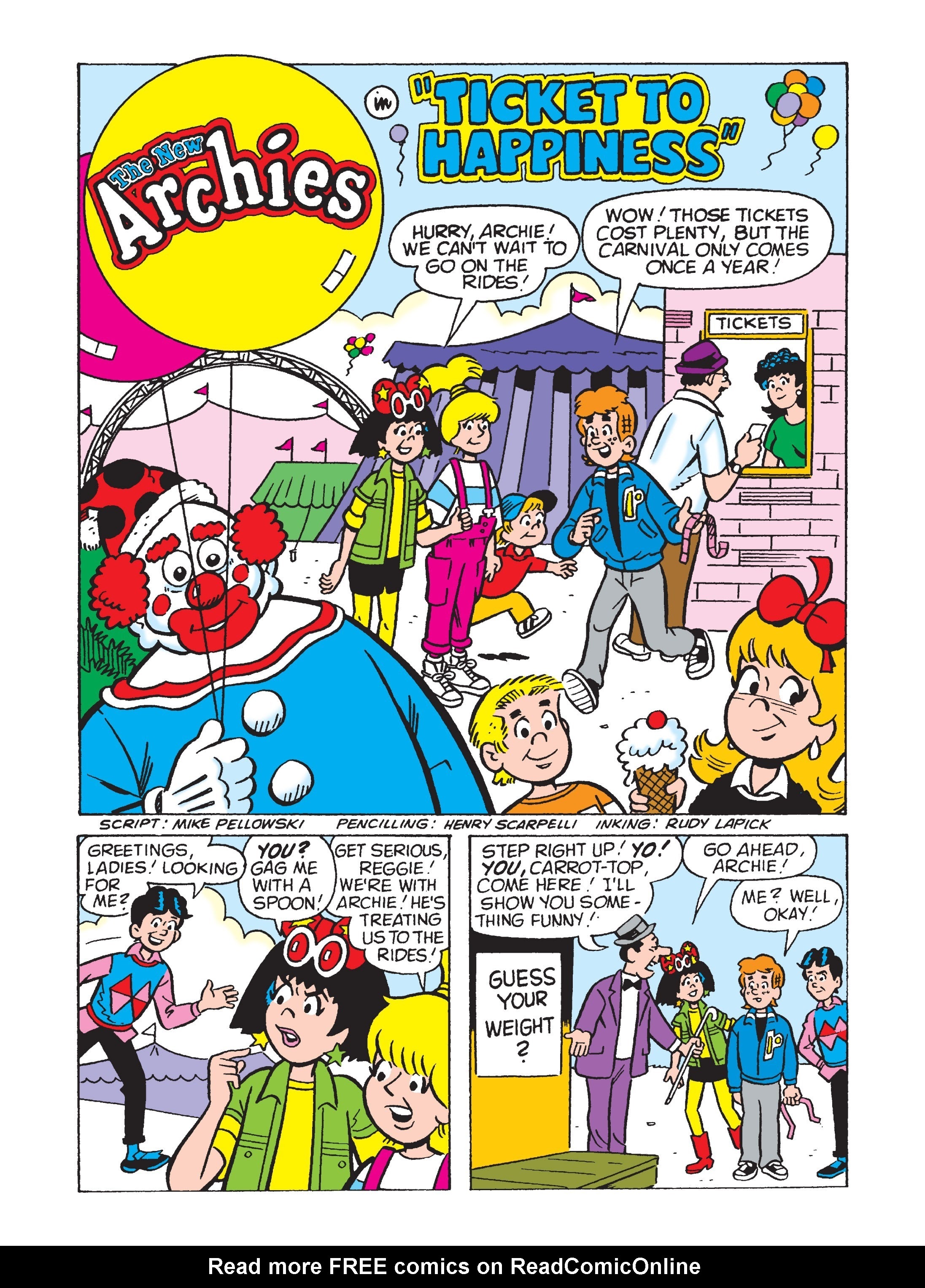 Read online Archie & Friends Double Digest comic -  Issue #27 - 136