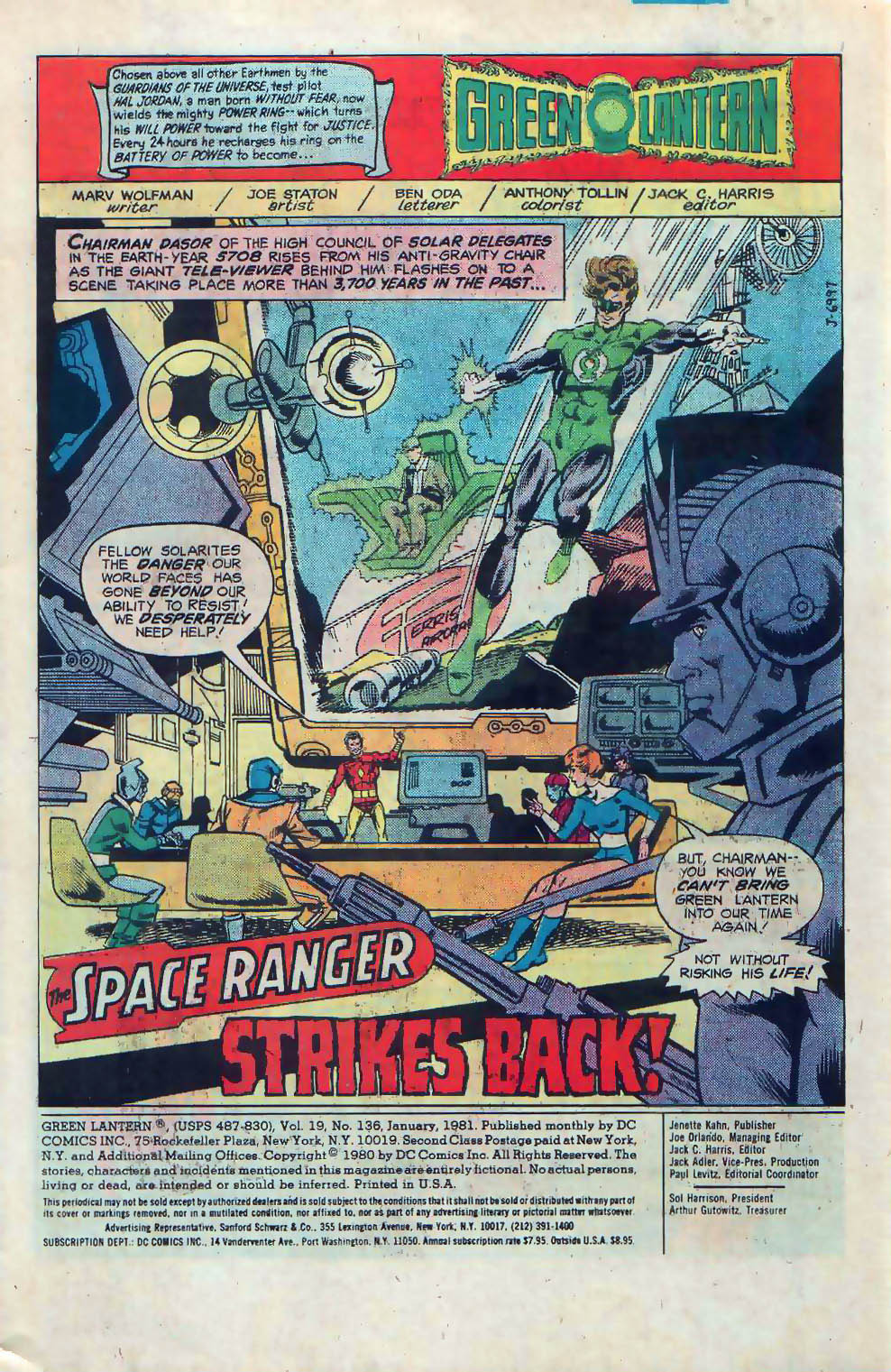 Read online Green Lantern (1960) comic -  Issue #136 - 2