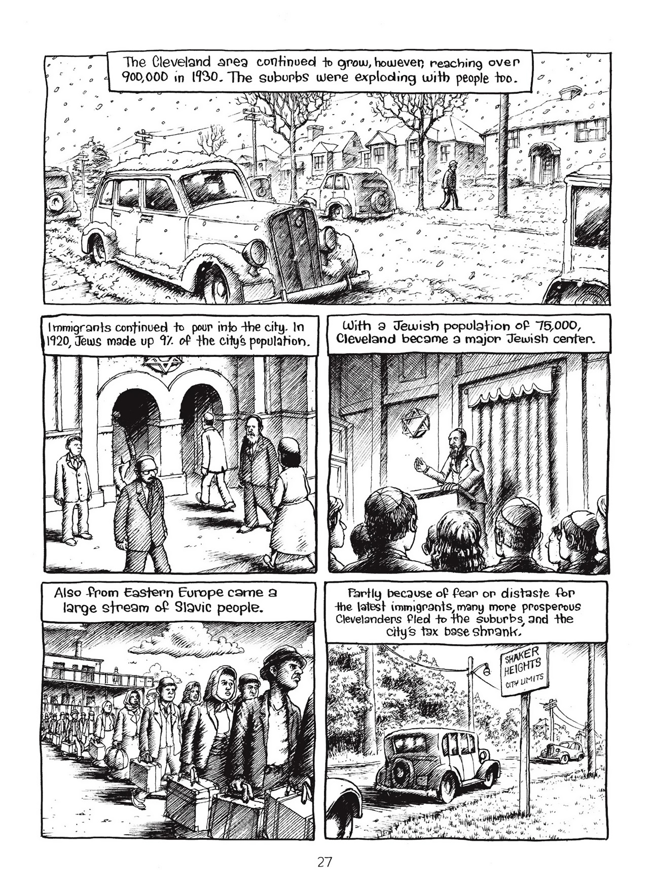 Read online Harvey Pekar's Cleveland comic -  Issue # TPB - 28