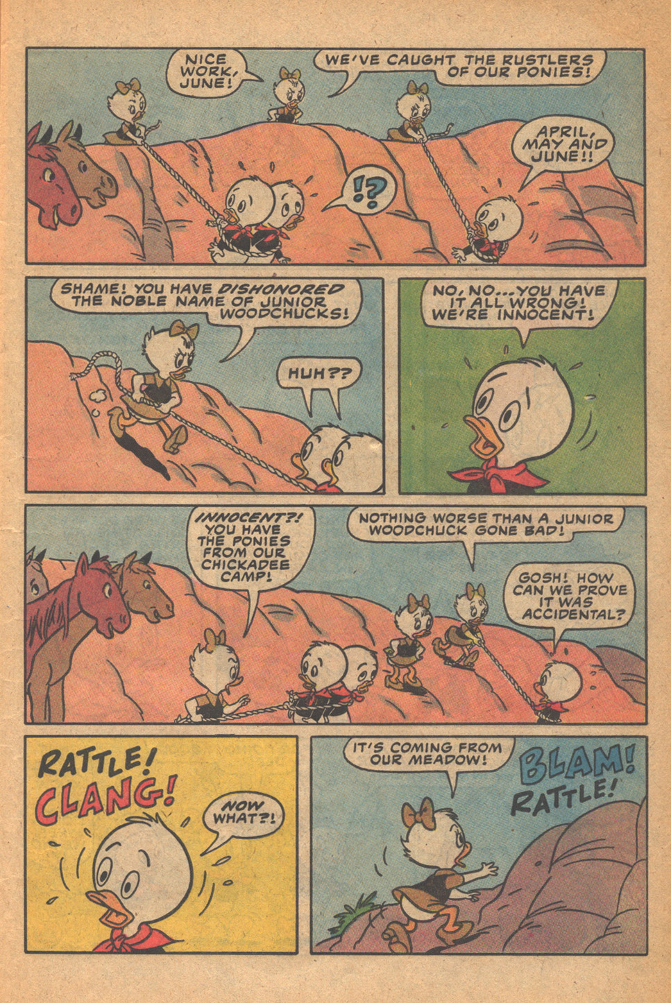 Read online Huey, Dewey, and Louie Junior Woodchucks comic -  Issue #77 - 9