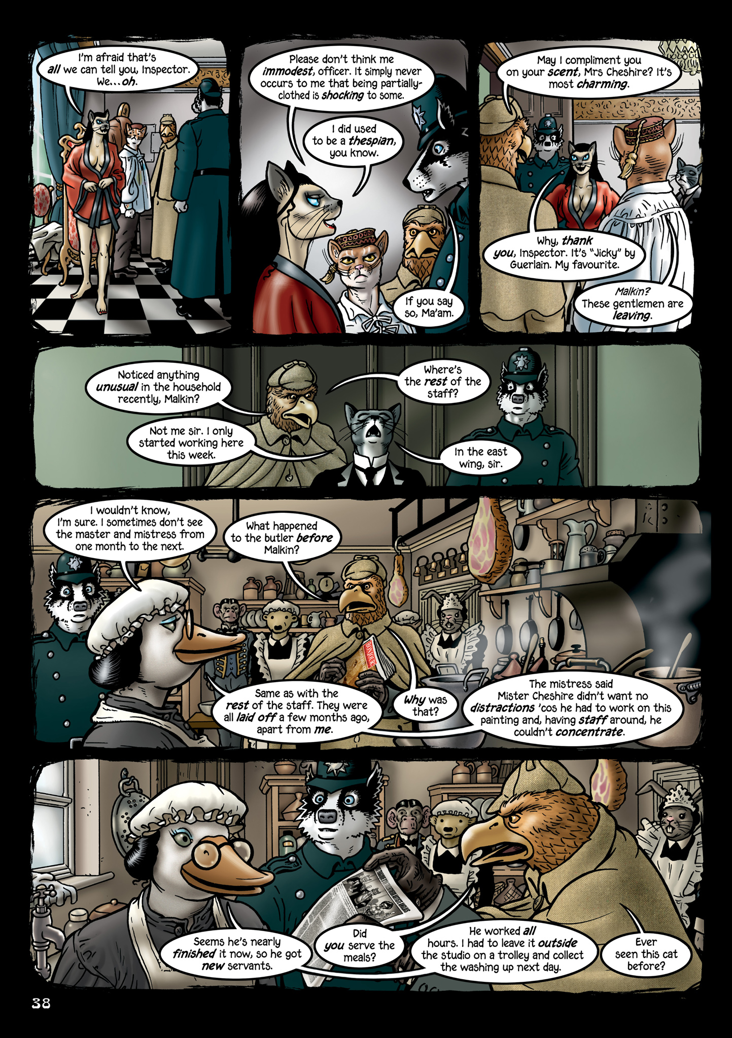Read online Grandville Force Majeur comic -  Issue # TPB (Part 1) - 40