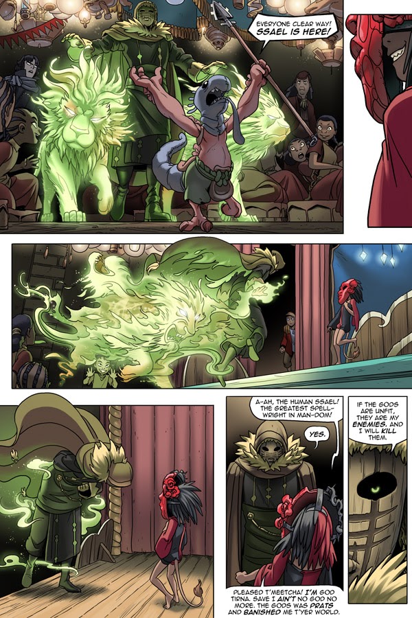 Read online Unsounded comic -  Issue #15 - 110