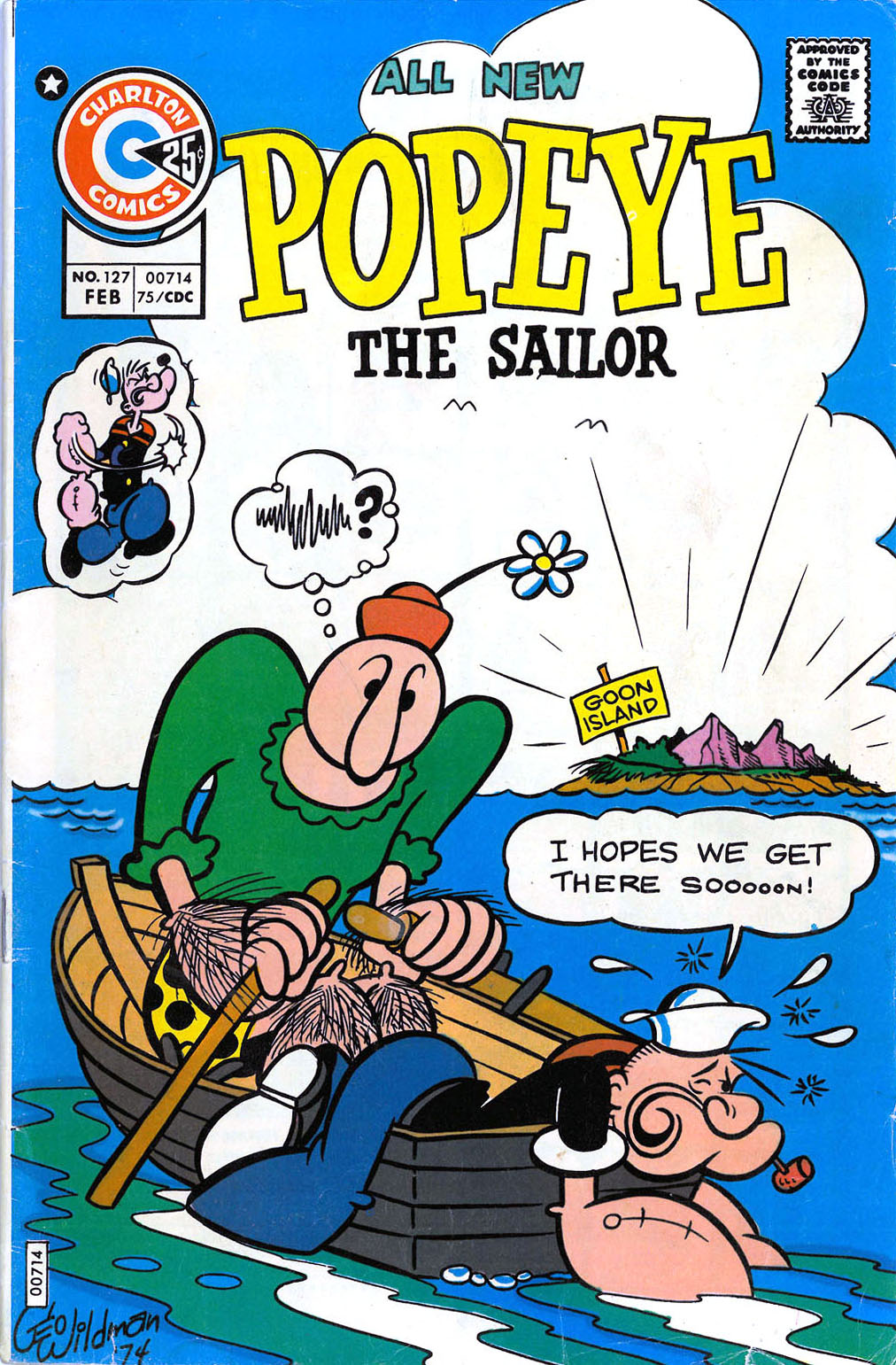 Read online Popeye (1948) comic -  Issue #127 - 1