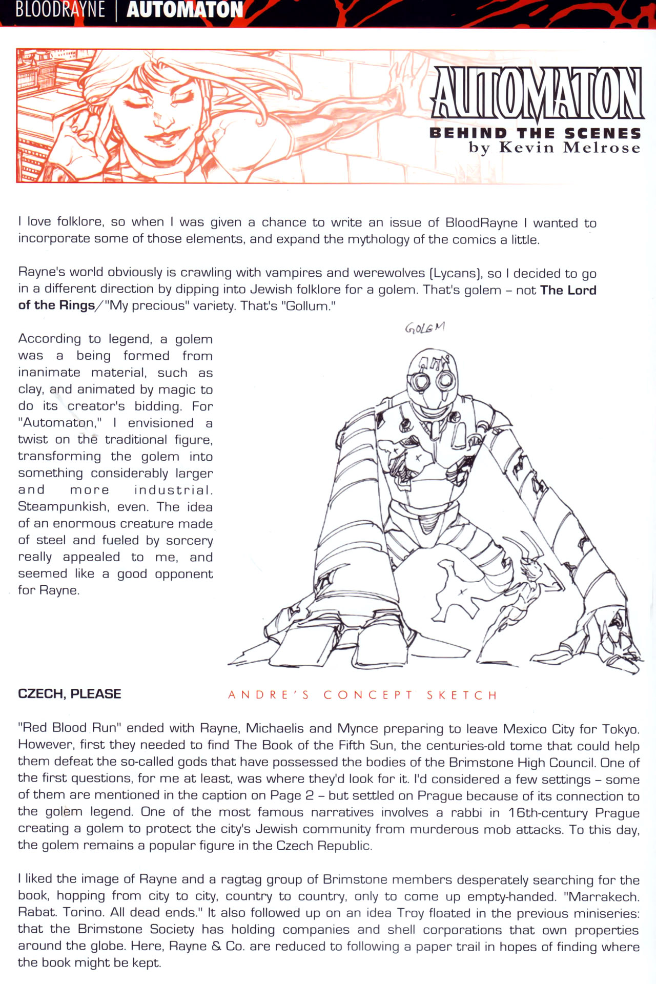 Read online BloodRayne: Automaton comic -  Issue # Full - 30