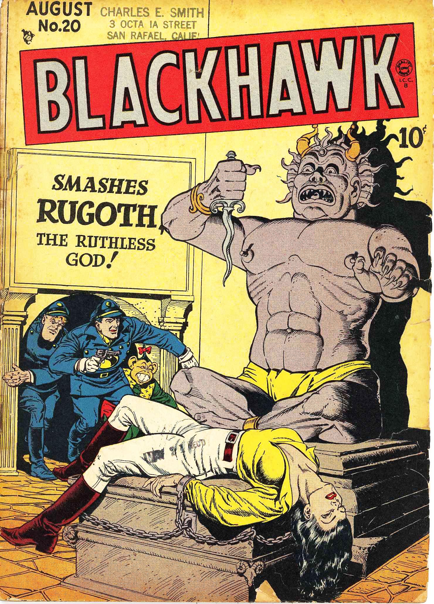 Read online Blackhawk (1957) comic -  Issue #20 - 2