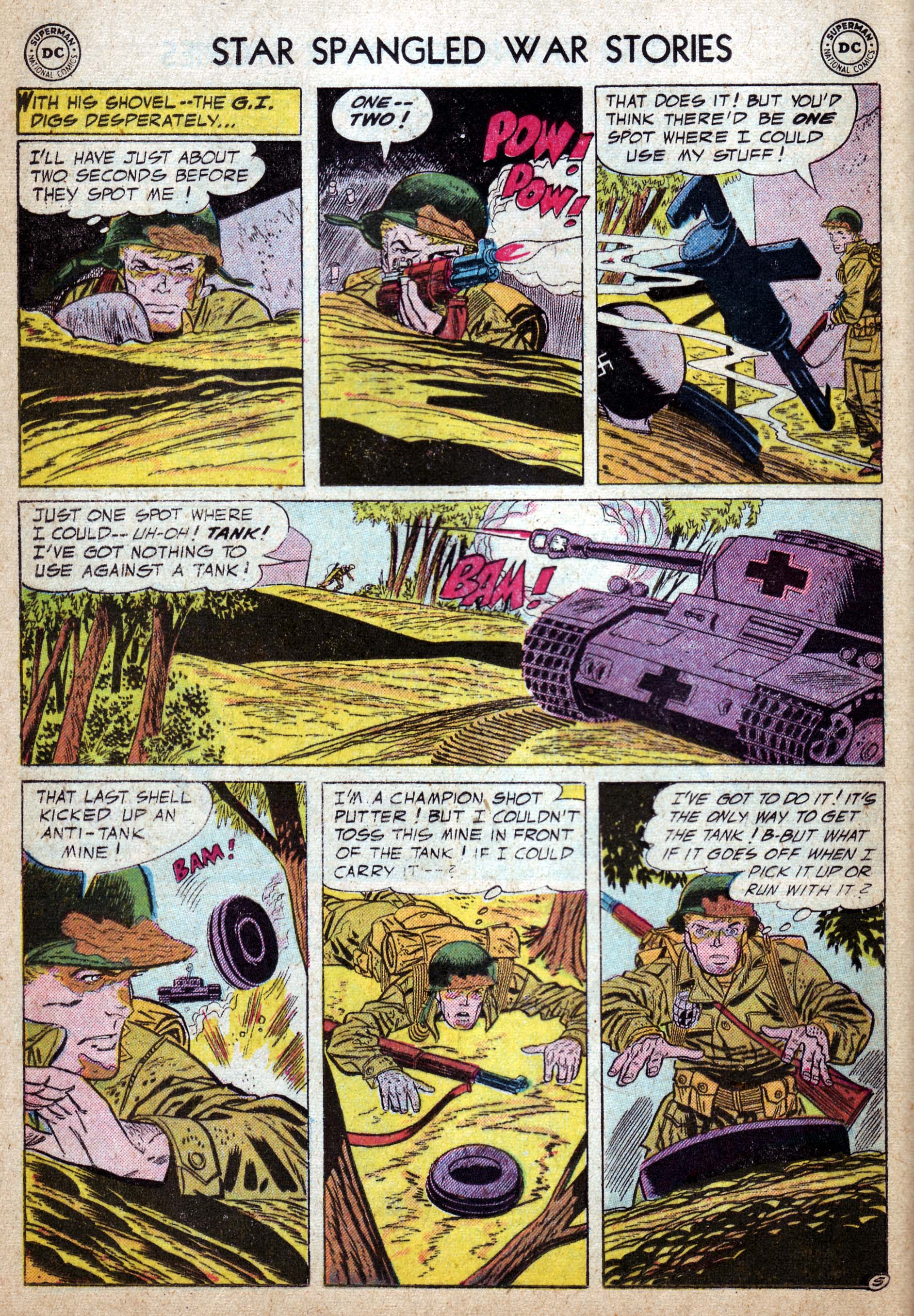 Read online Star Spangled War Stories (1952) comic -  Issue #37 - 16