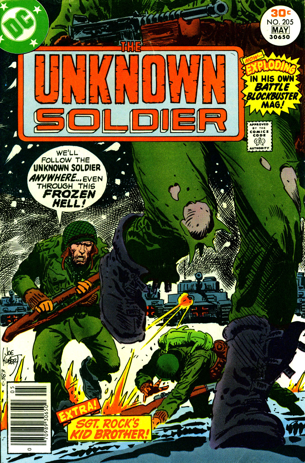 Unknown Soldier (1977) Issue #205 #1 - English 1