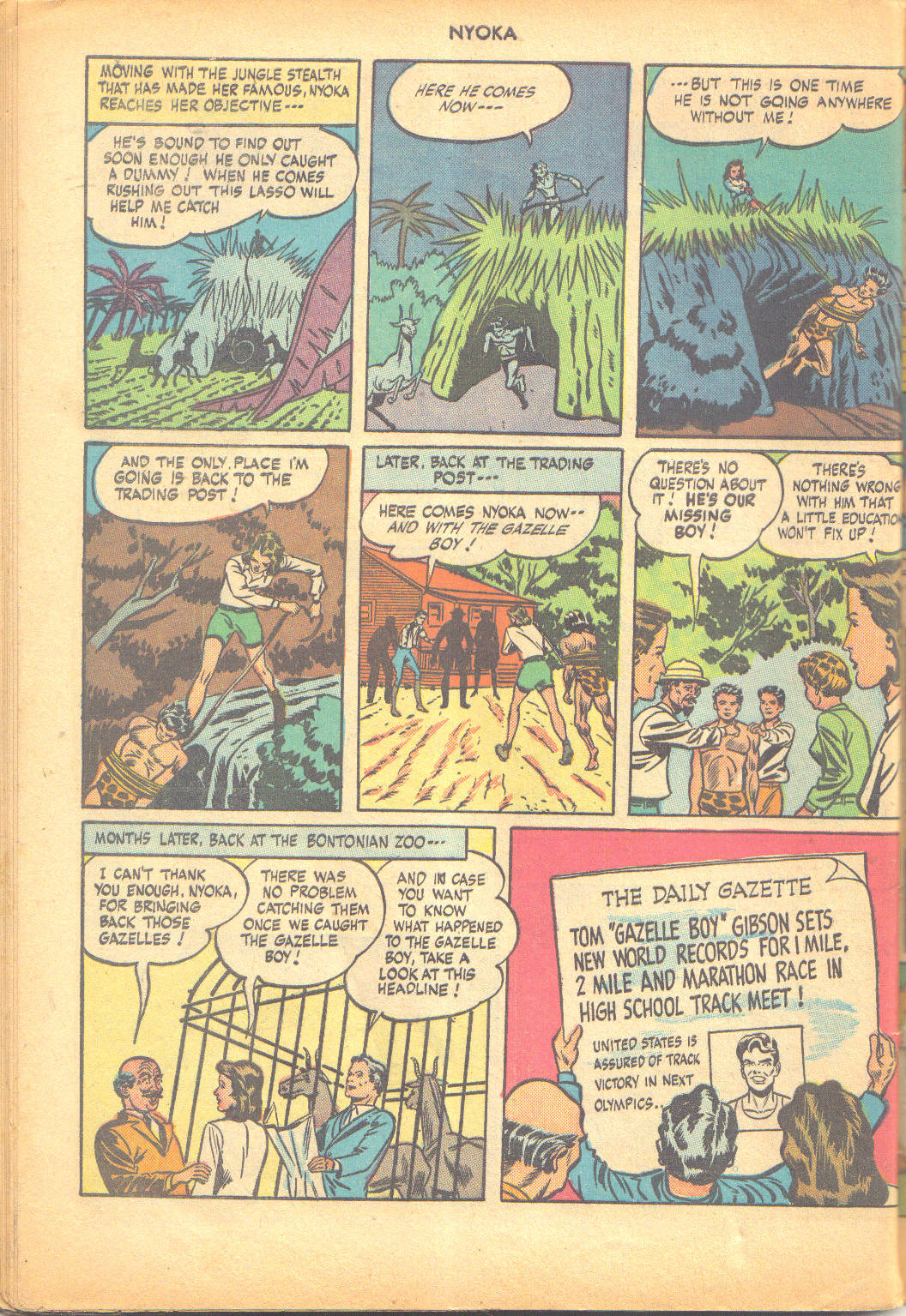 Read online Nyoka the Jungle Girl (1945) comic -  Issue #7 - 48