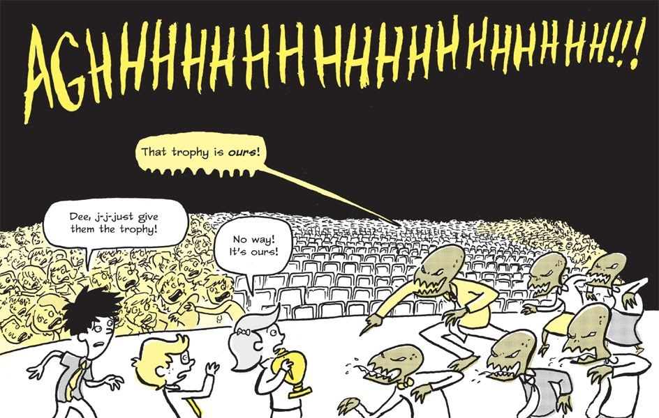 Read online Lunch Lady and the Mutant Mathletes comic -  Issue # Full - 35