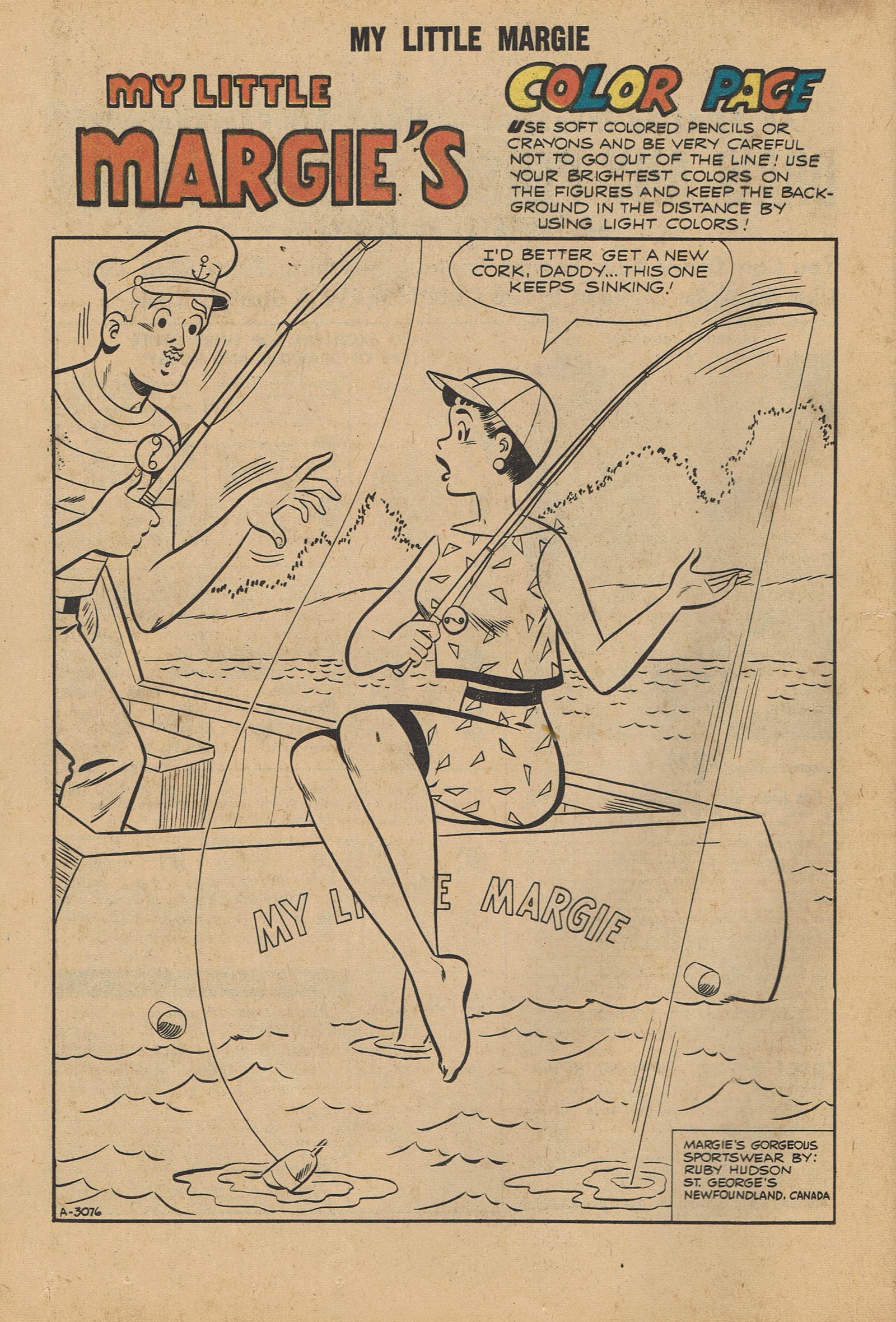 Read online My Little Margie (1954) comic -  Issue #49 - 16