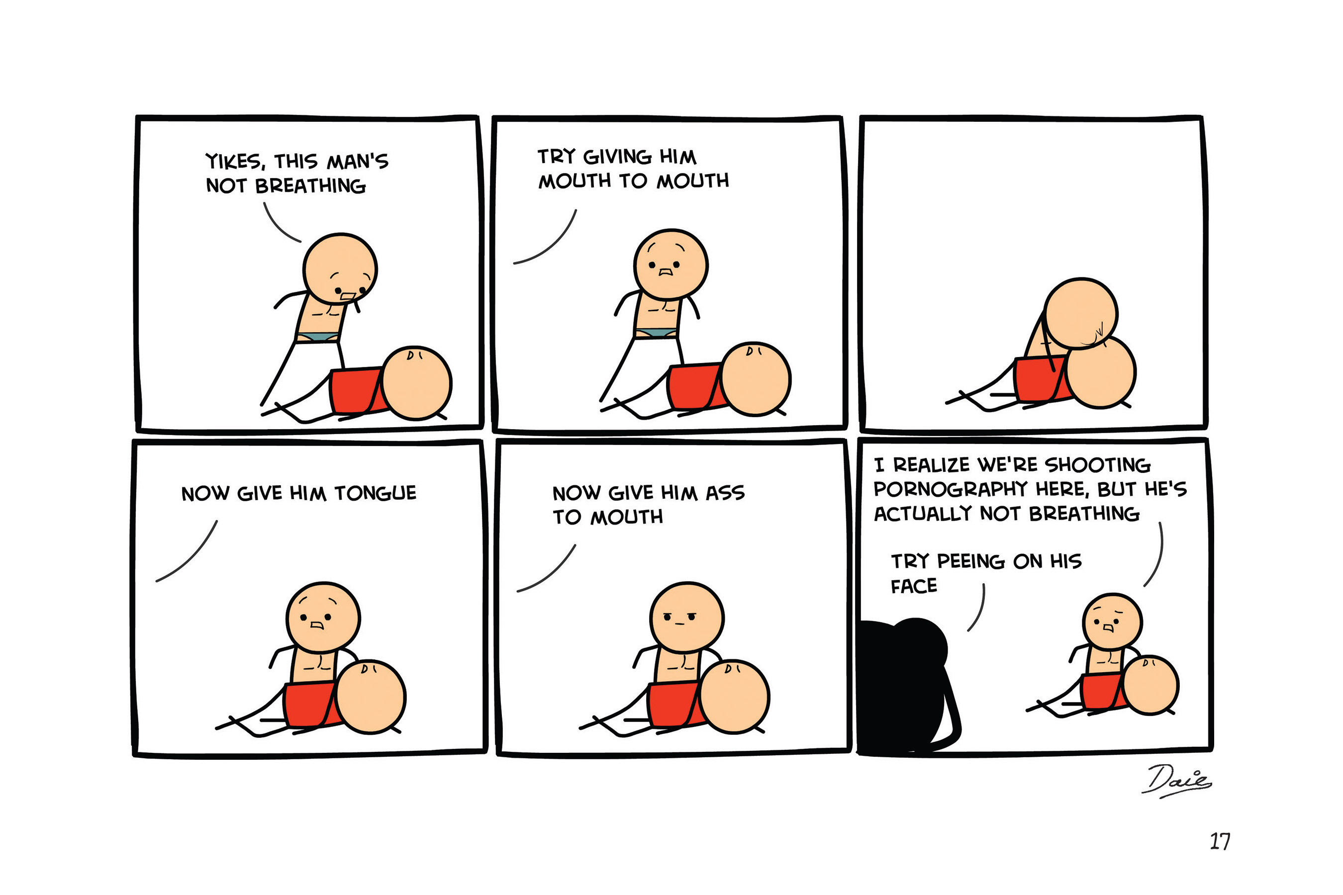 Read online Cyanide & Happiness: Stab Factory comic -  Issue # TPB - 17