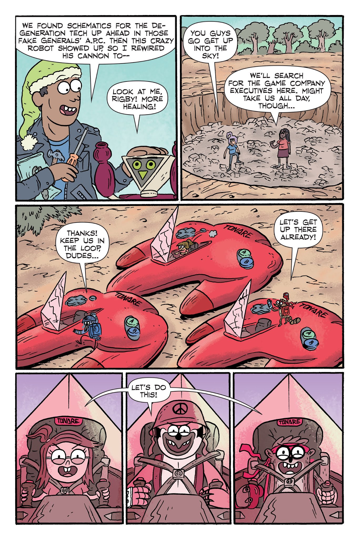Read online Regular Show: A Clash of Consoles comic -  Issue # TPB (Part 2) - 25