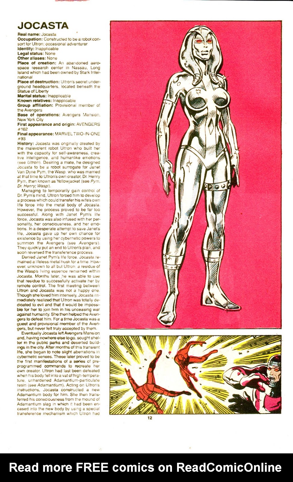 The Official Handbook of the Marvel Universe Deluxe Edition issue 18 - Page 14