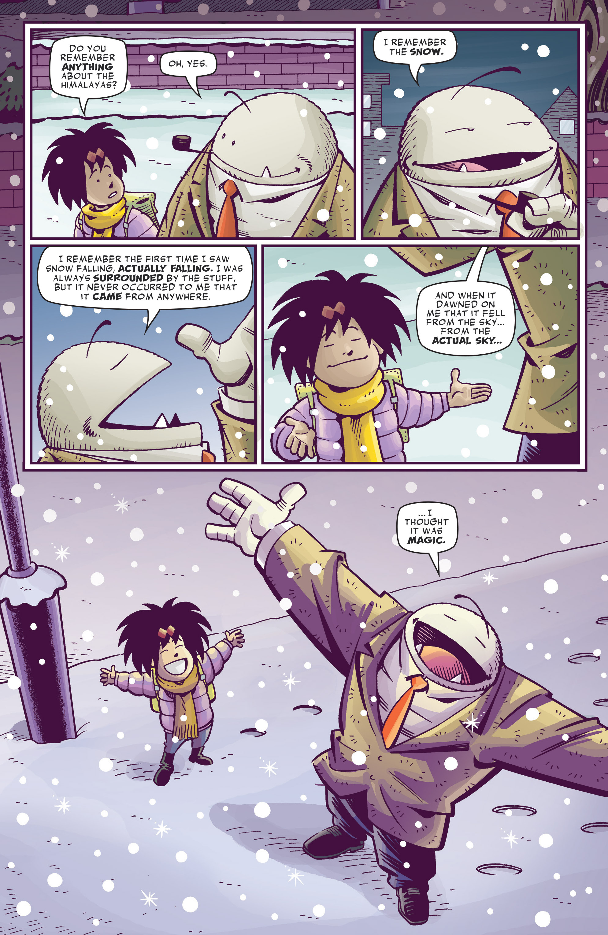 Read online Abigail And The Snowman comic -  Issue #4 - 7