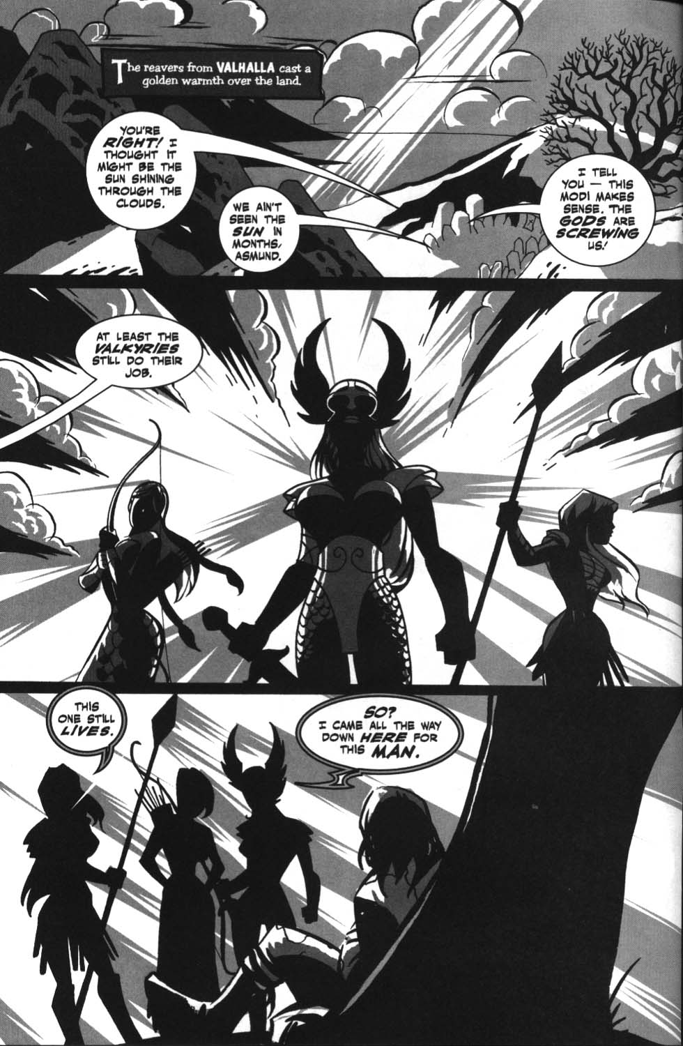 Read online Hammer of the Gods comic -  Issue #2 - 9