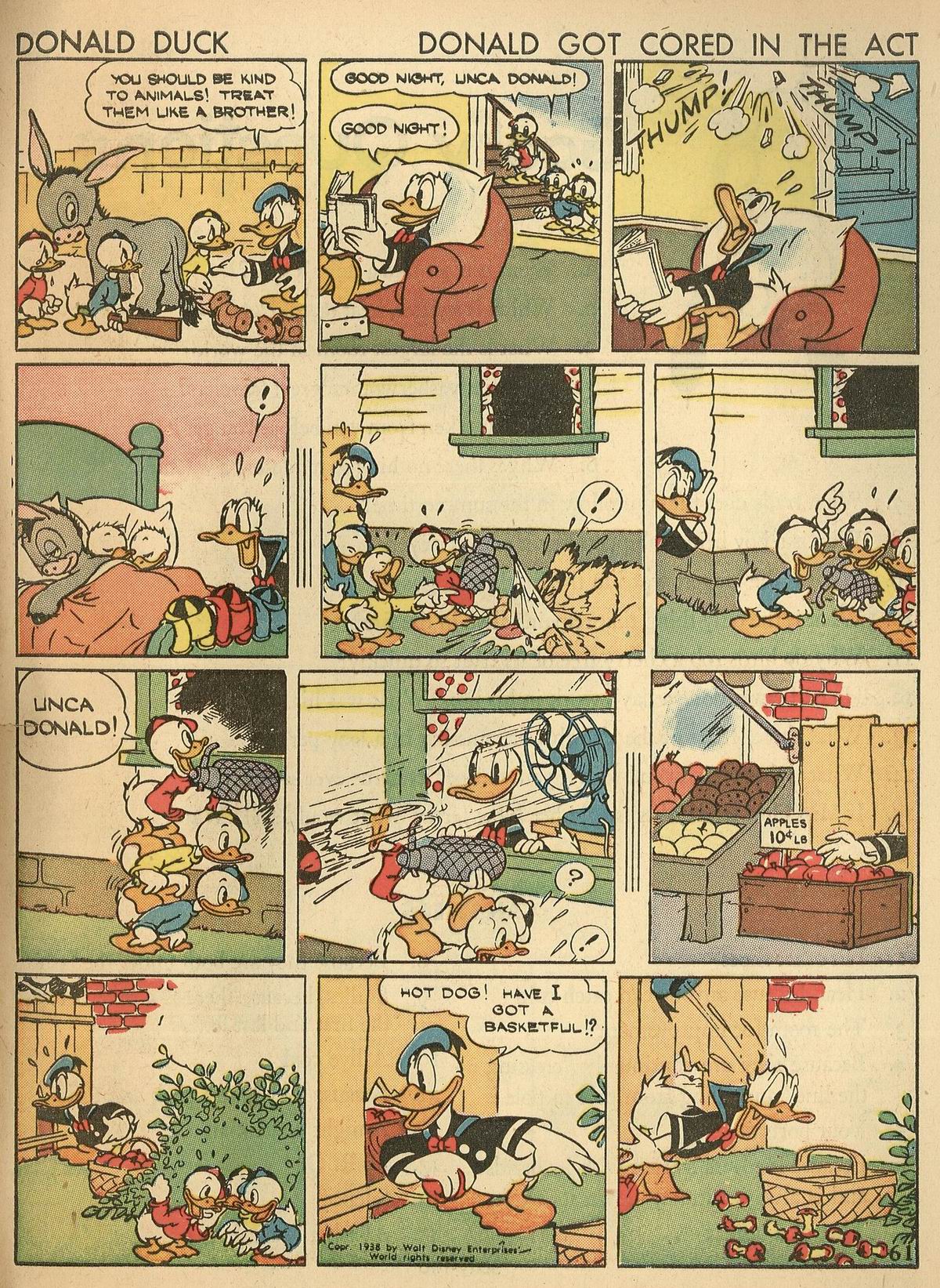 Read online Walt Disney's Comics and Stories comic -  Issue #8 - 63
