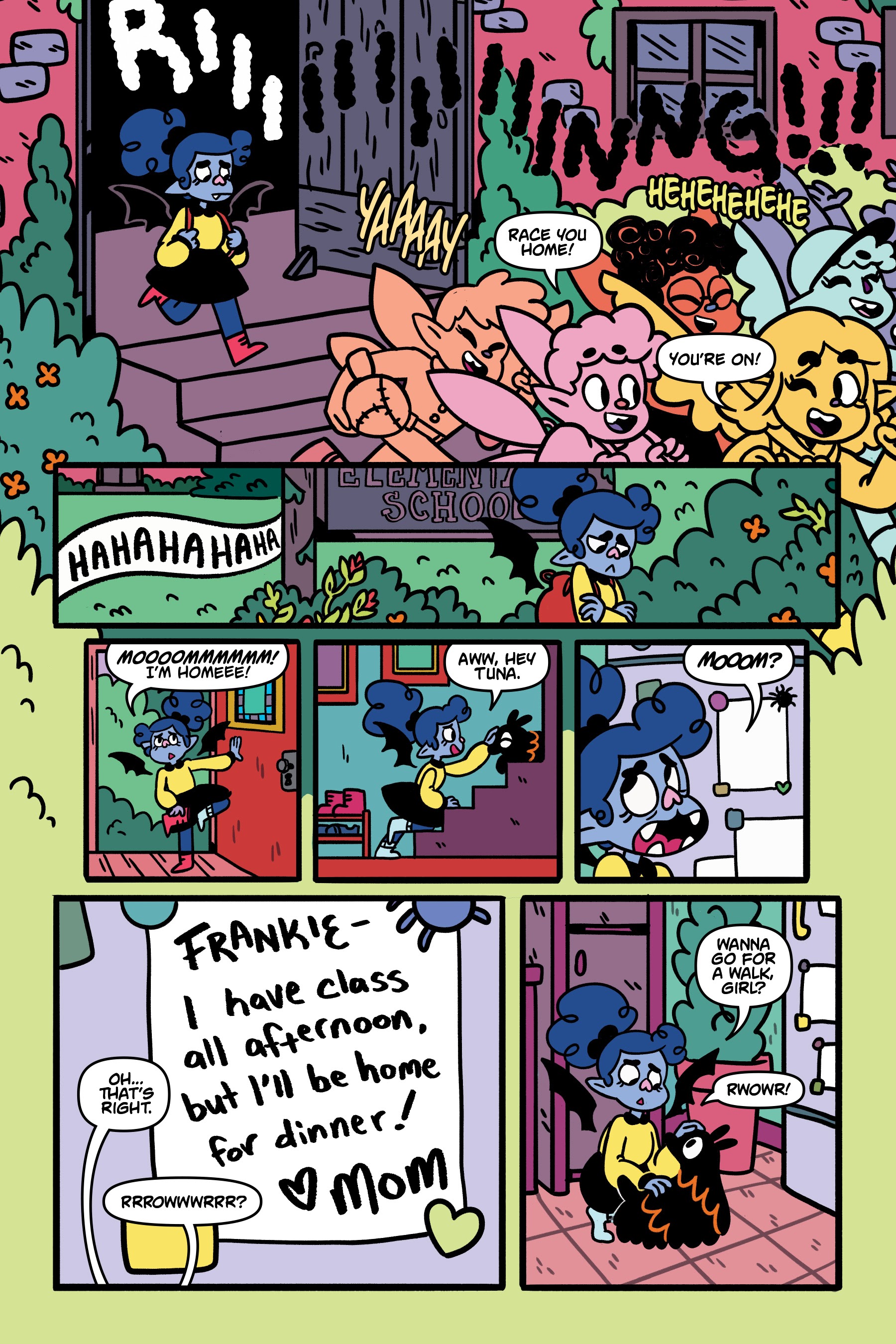 Read online Frankie and the Creepy Cute Critters comic -  Issue # Full - 13