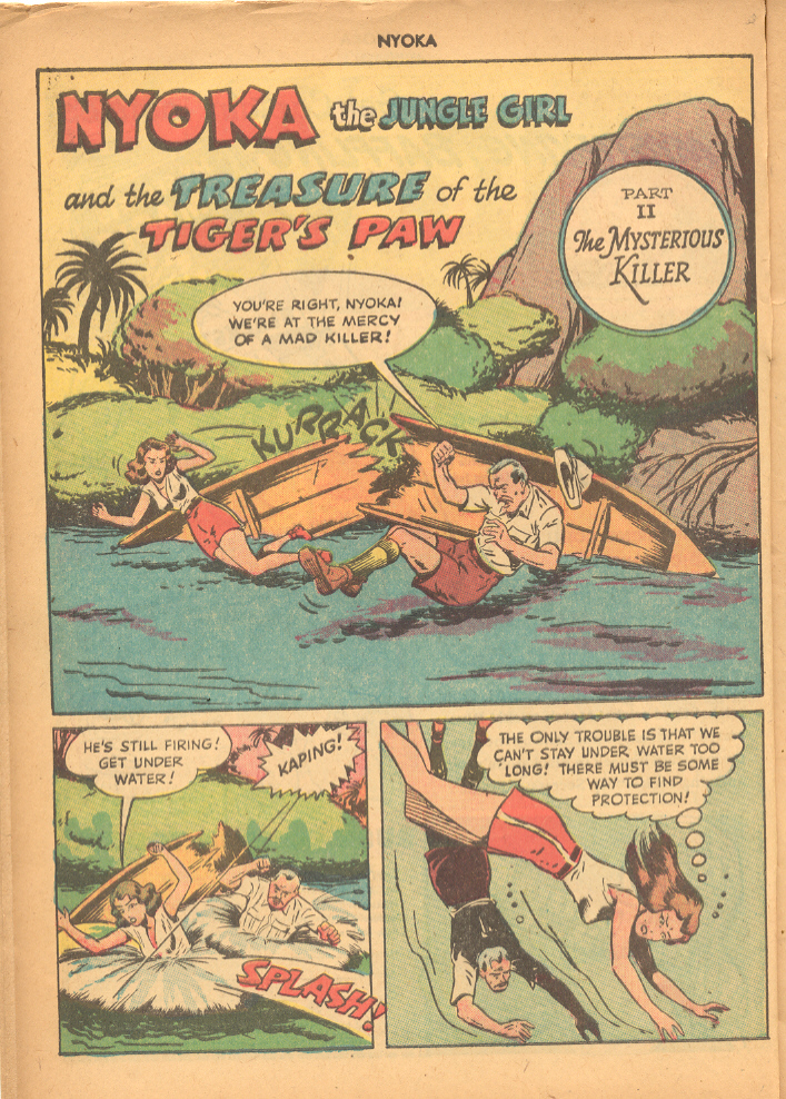 Read online Nyoka the Jungle Girl (1945) comic -  Issue #26 - 12