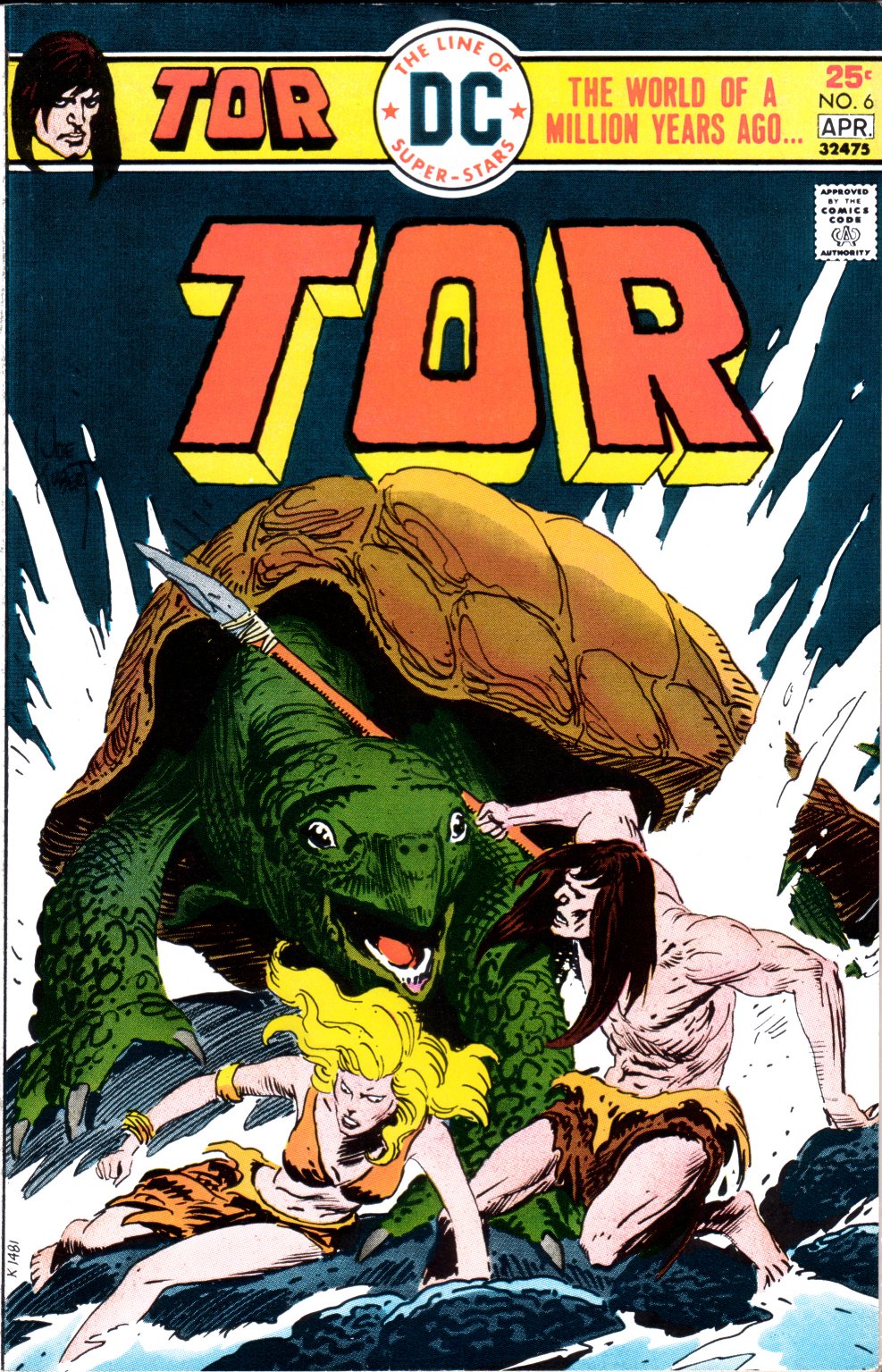 Read online Tor (1975) comic -  Issue #6 - 1