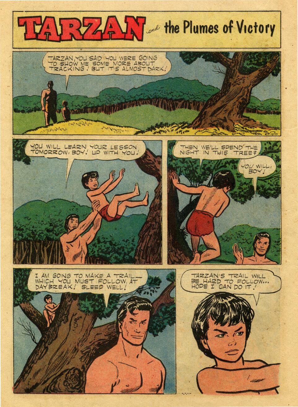 Read online Tarzan (1948) comic -  Issue #72 - 18