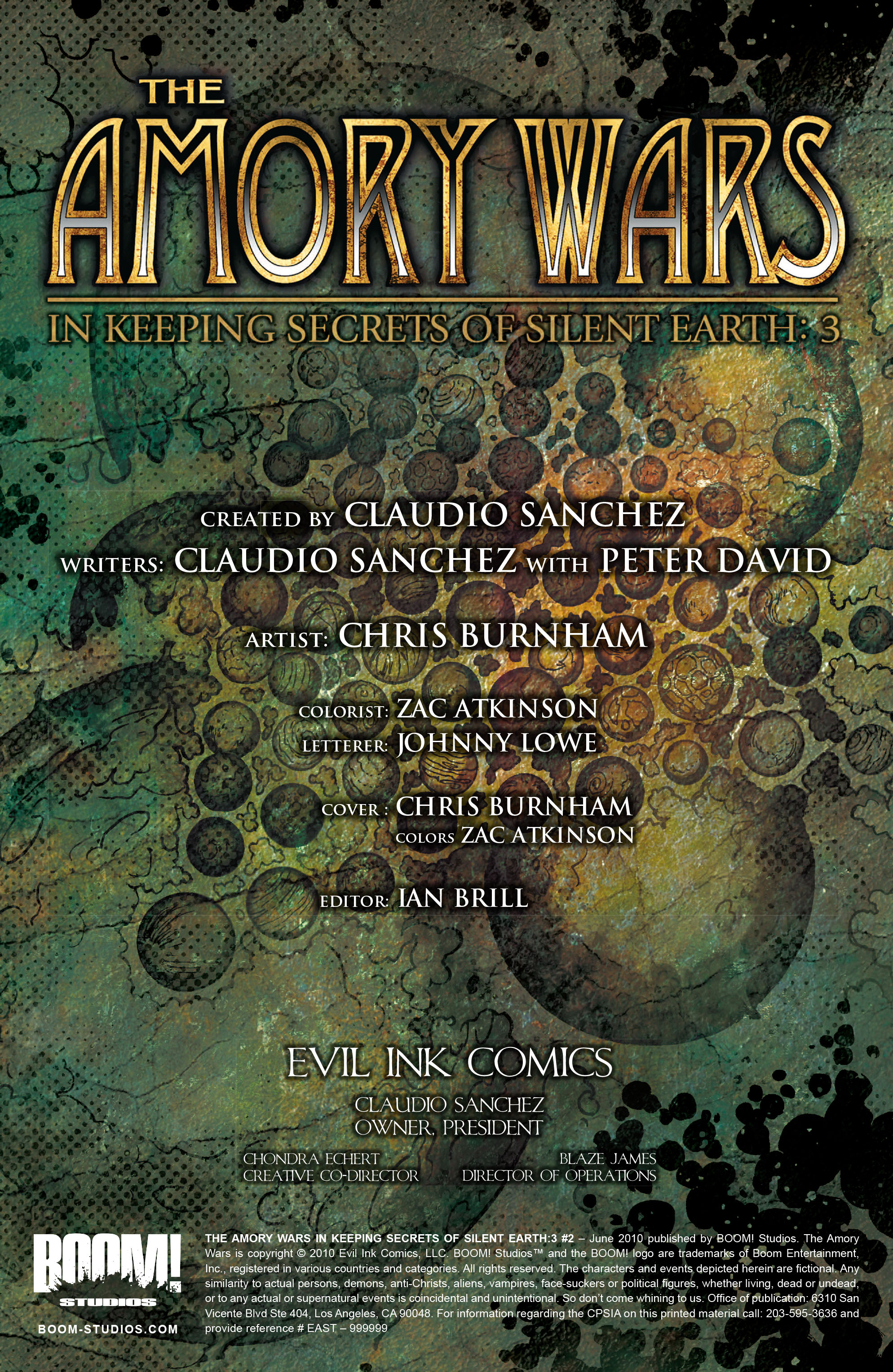 Read online The Amory Wars: In Keeping Secrets of Silent Earth 3 comic -  Issue #2 - 2