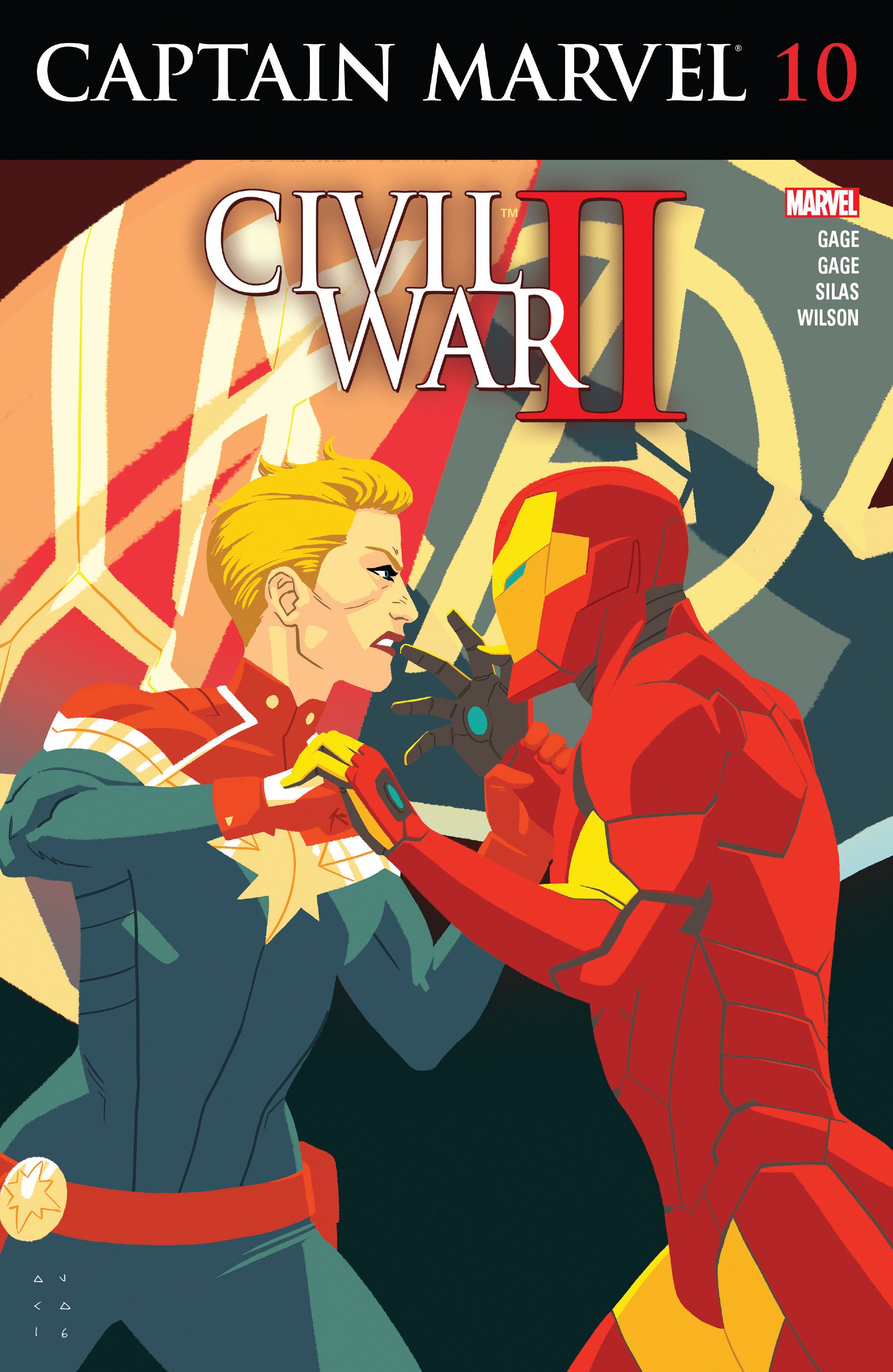 Read online Captain Marvel (2016) comic -  Issue #10 - 1