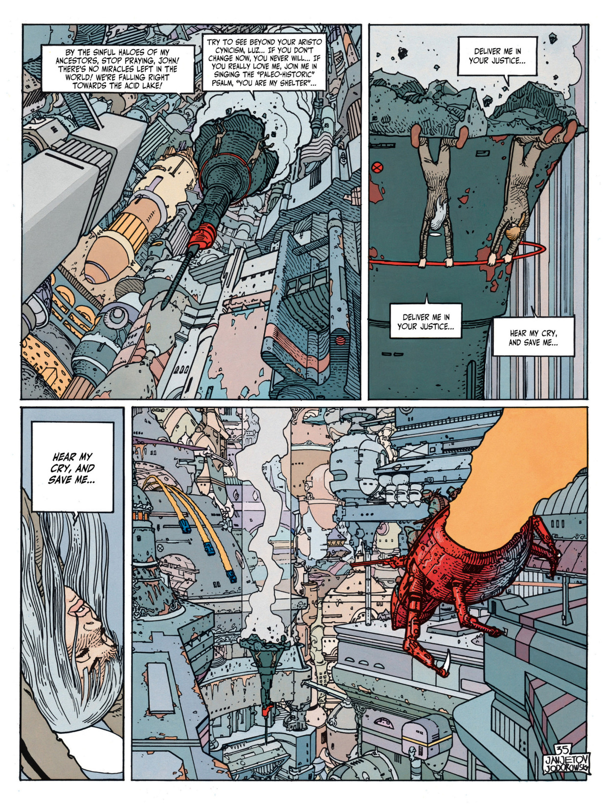 Read online Before the Incal comic -  Issue #4 - 38