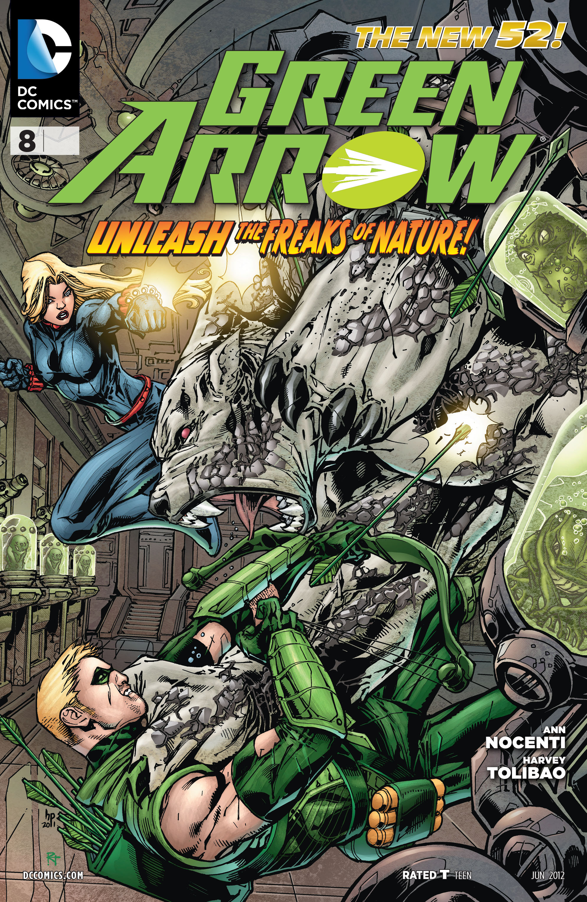 Read online Green Arrow (2011) comic -  Issue #8 - 1