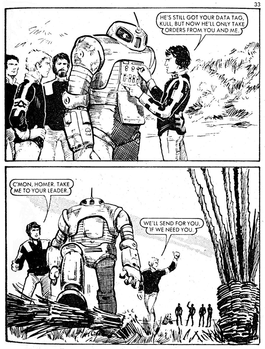 Read online Starblazer comic -  Issue #21 - 33