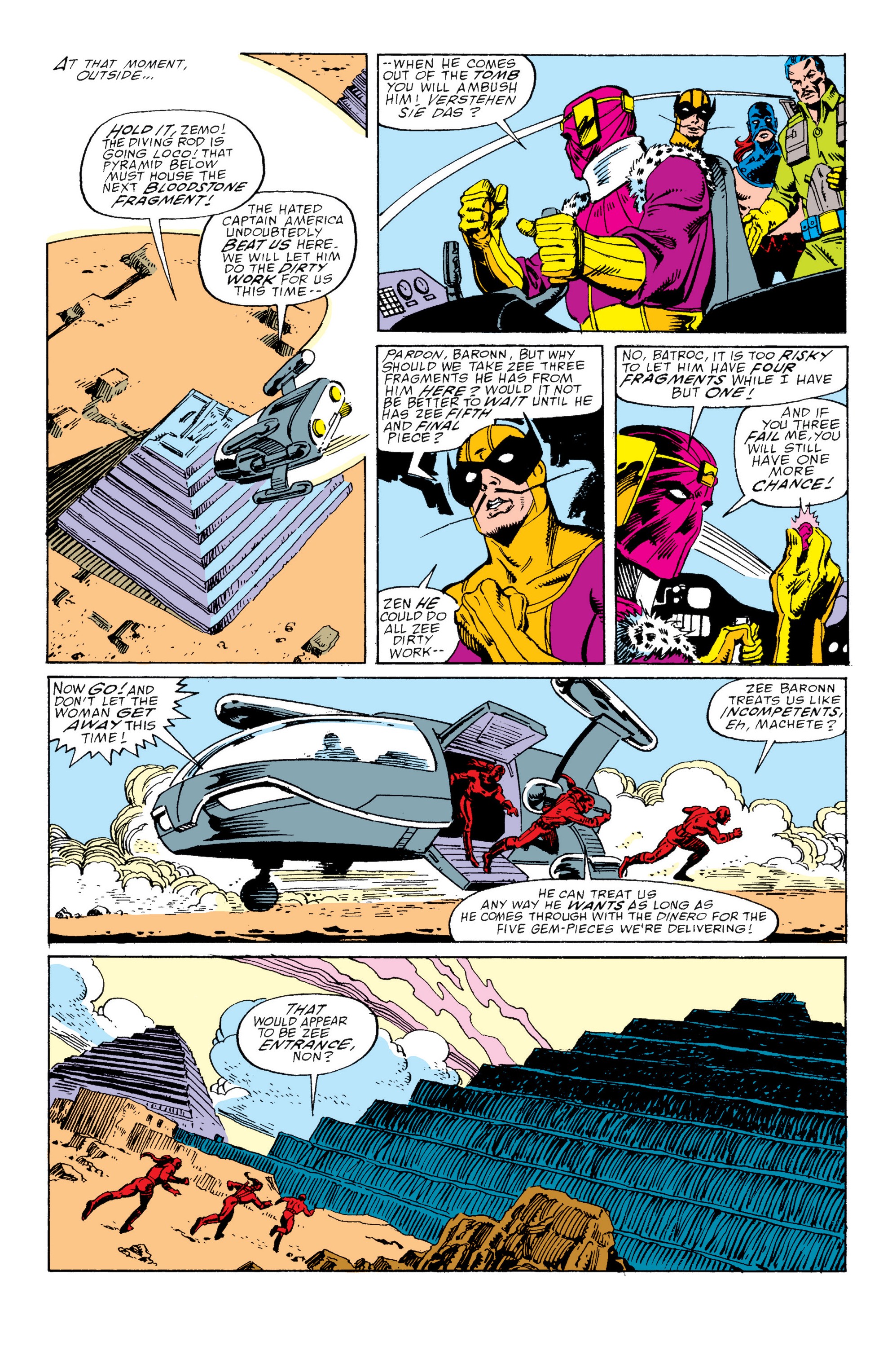 Read online Captain America Epic Collection comic -  Issue # TPB The Bloodstone Hunt (Part 3) - 40