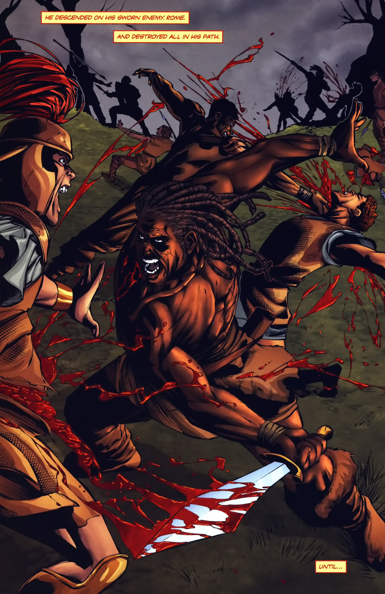 Read online Spartacus comic -  Issue #3 - 17