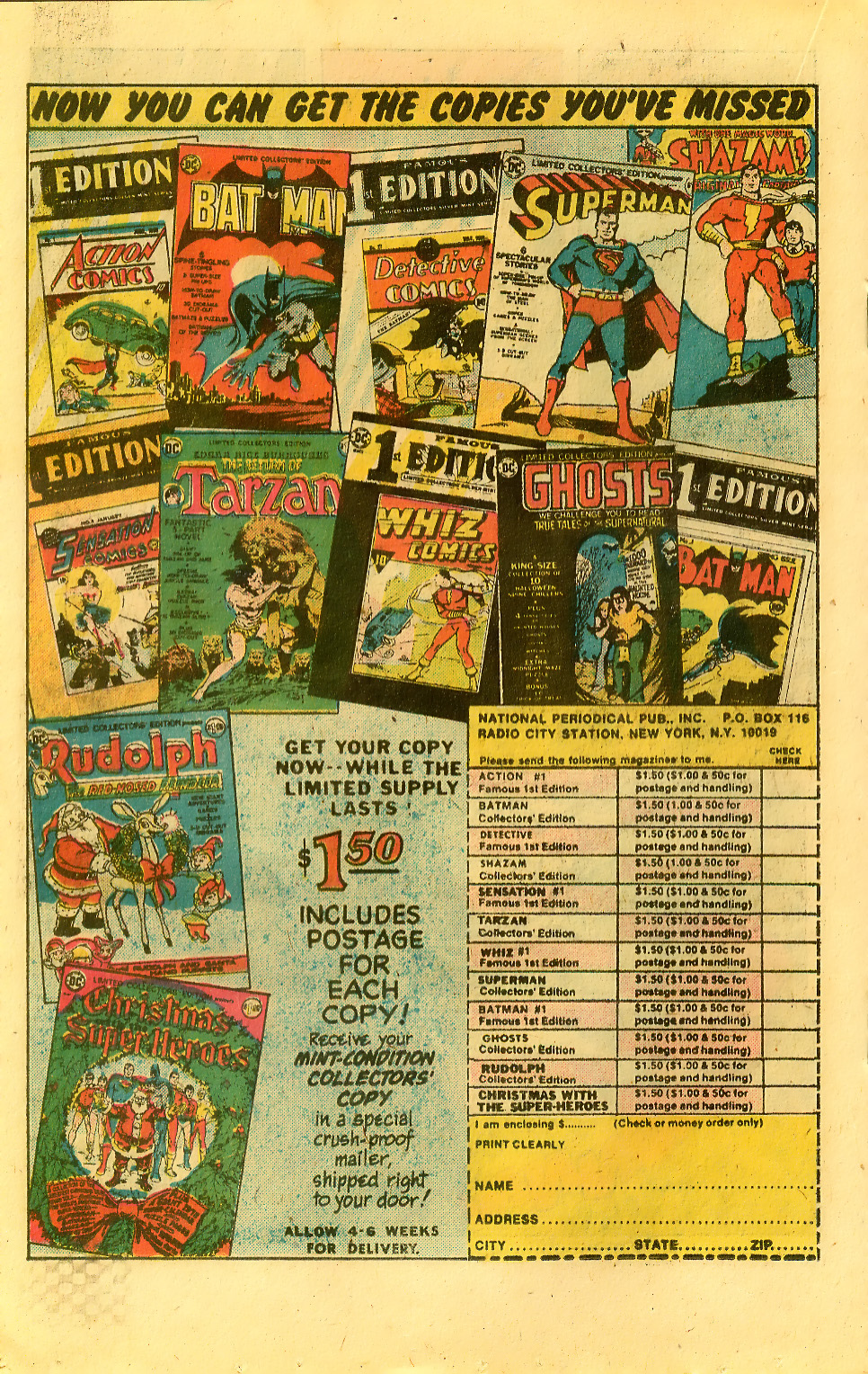 Read online Weird Mystery Tales comic -  Issue #17 - 19