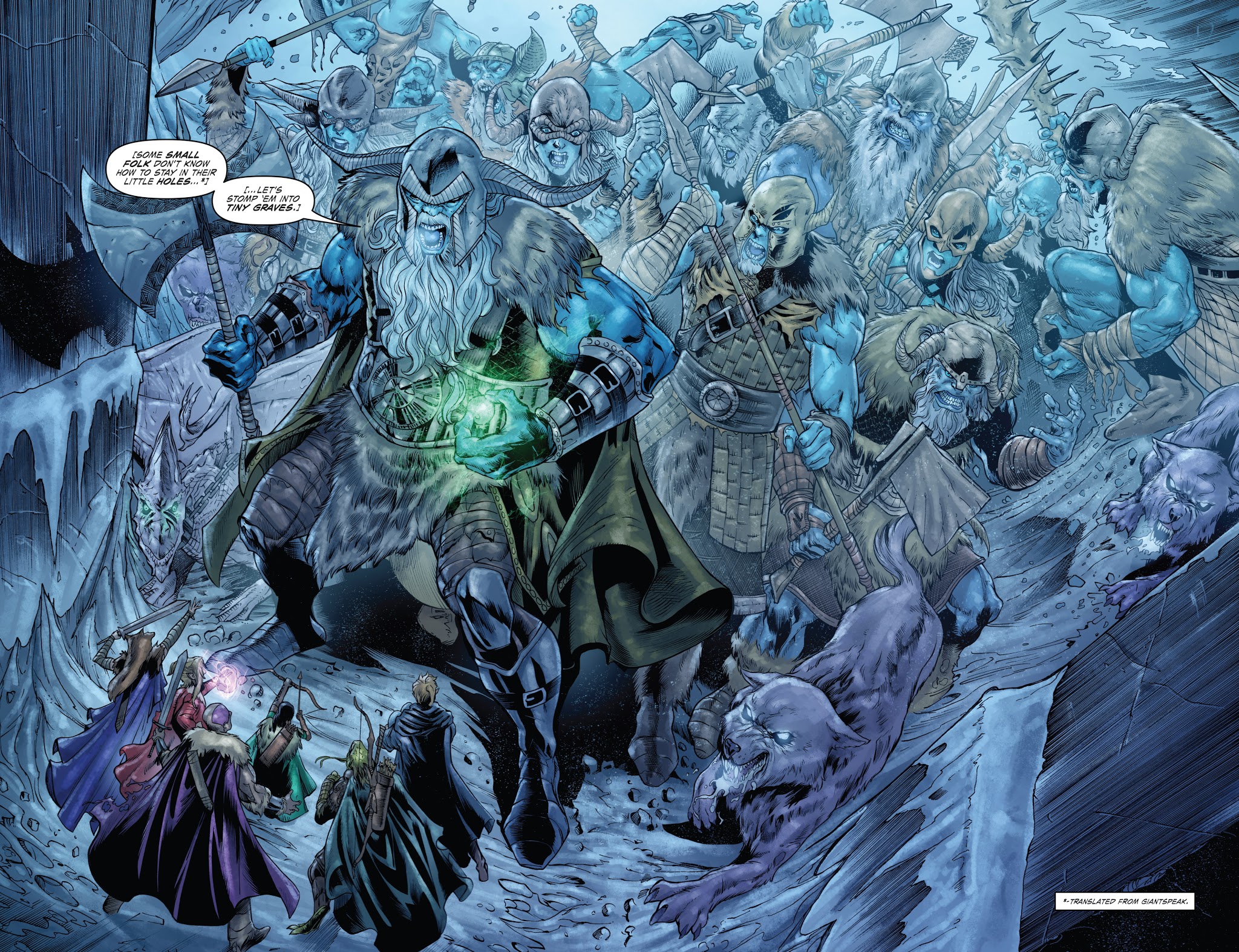 Read online Dungeons & Dragons: Frost Giant's Fury comic -  Issue #5 - 6