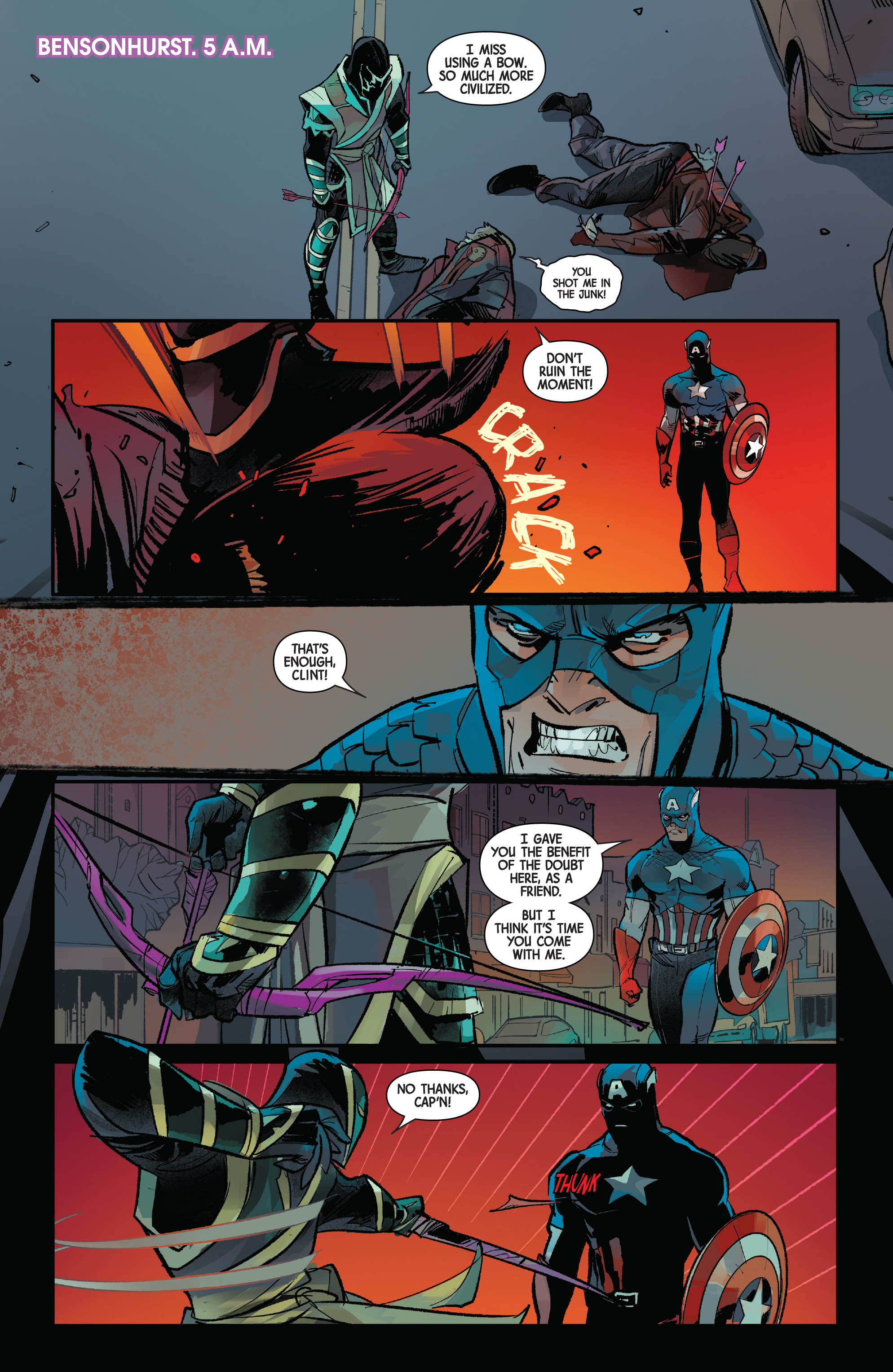 Read online Hawkeye: Freefall comic -  Issue #6 - 3