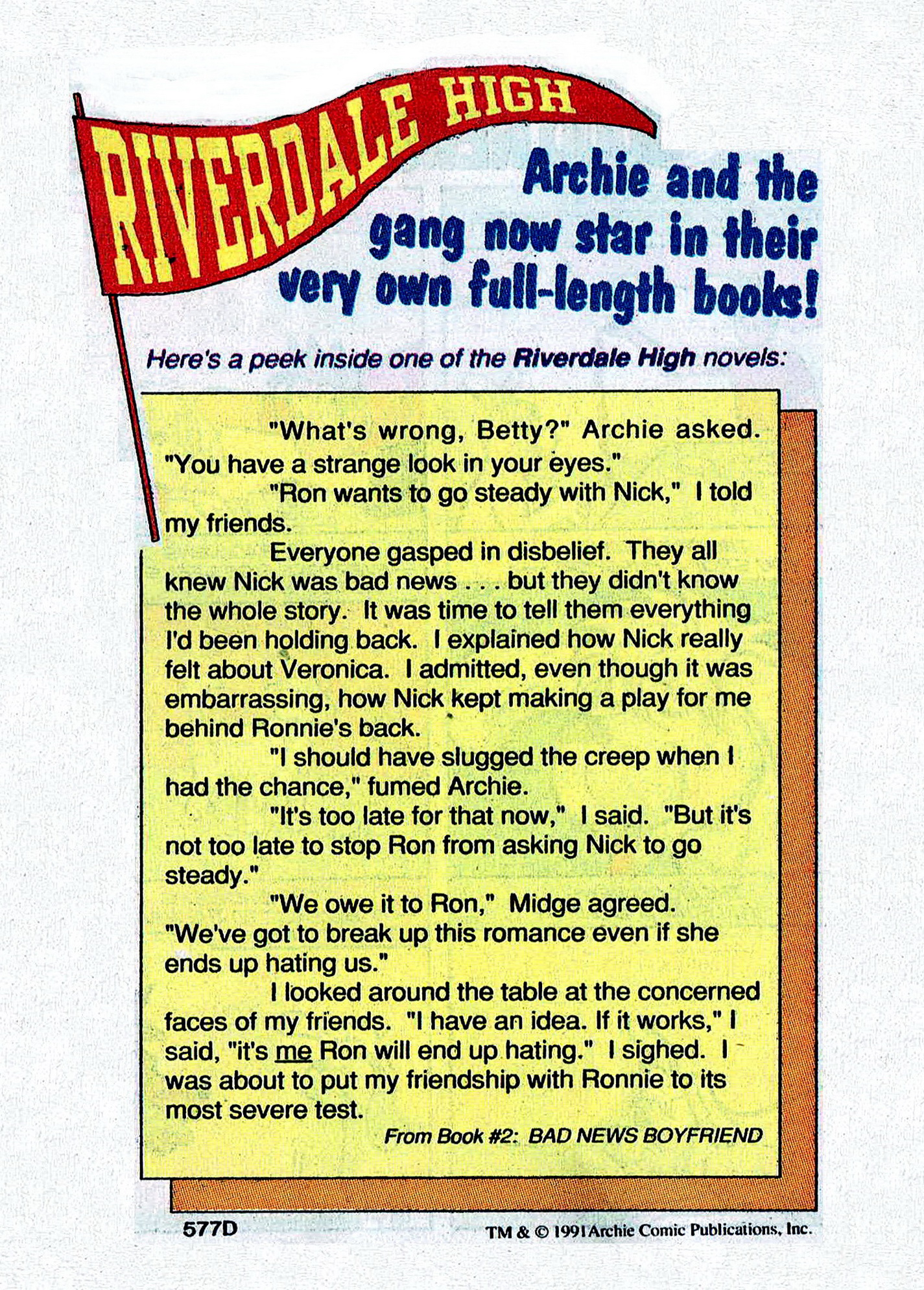 Read online Jughead Jones Comics Digest comic -  Issue #75 - 98